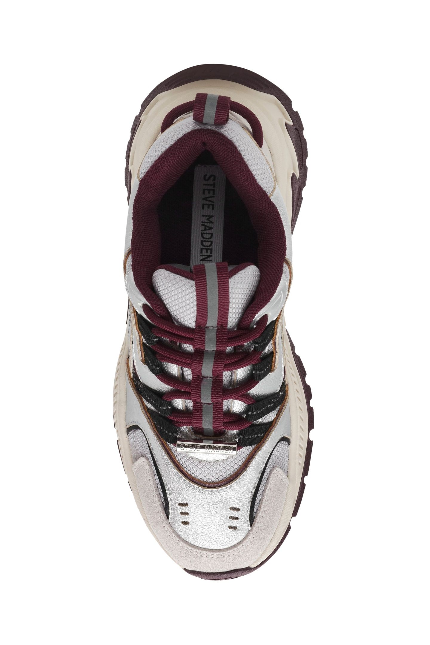 ANIMATES-E SNEAKERS WINE/GRY 6