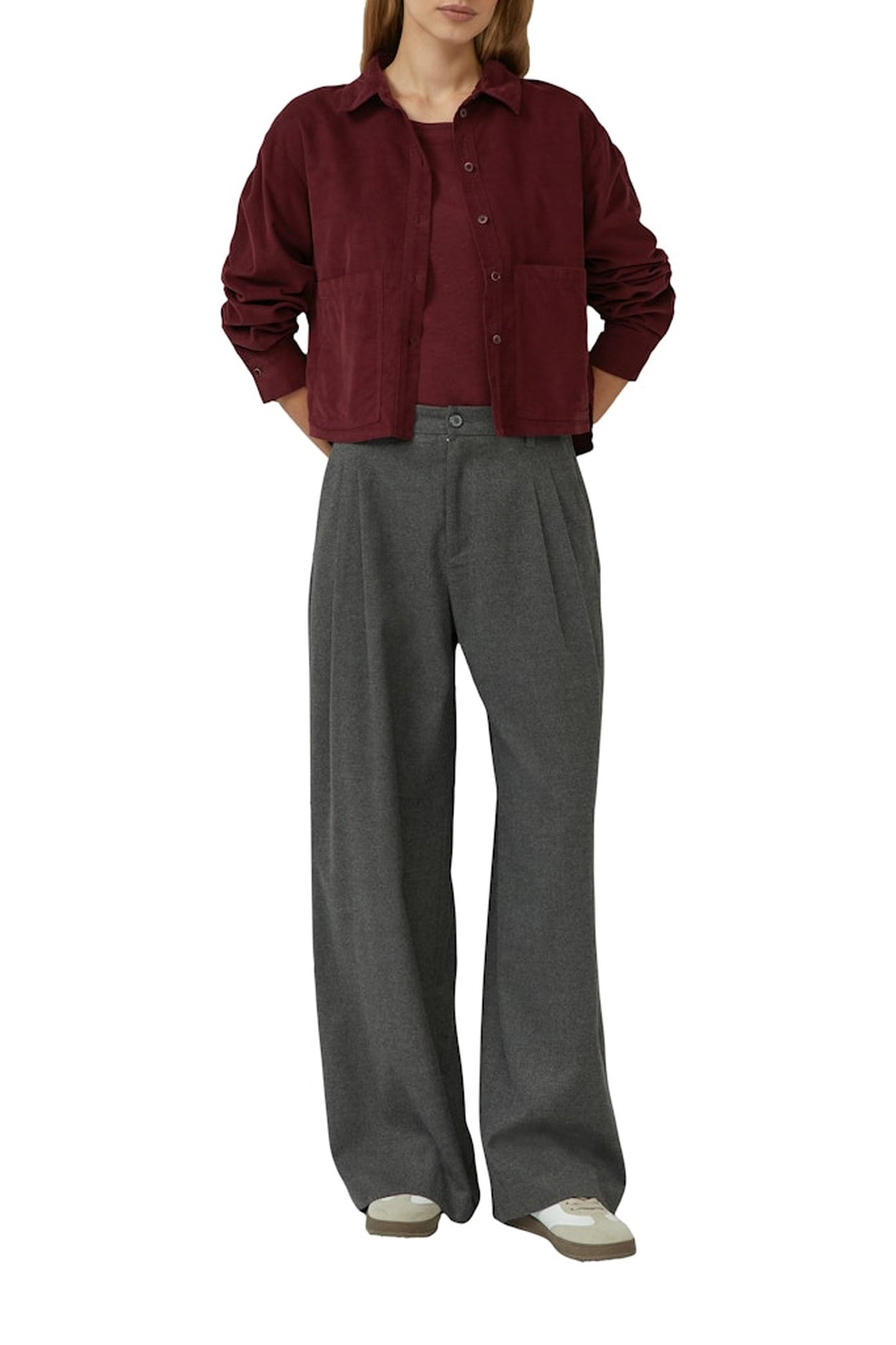 S.OLIVER BLOUSES BURGUNDY 1
