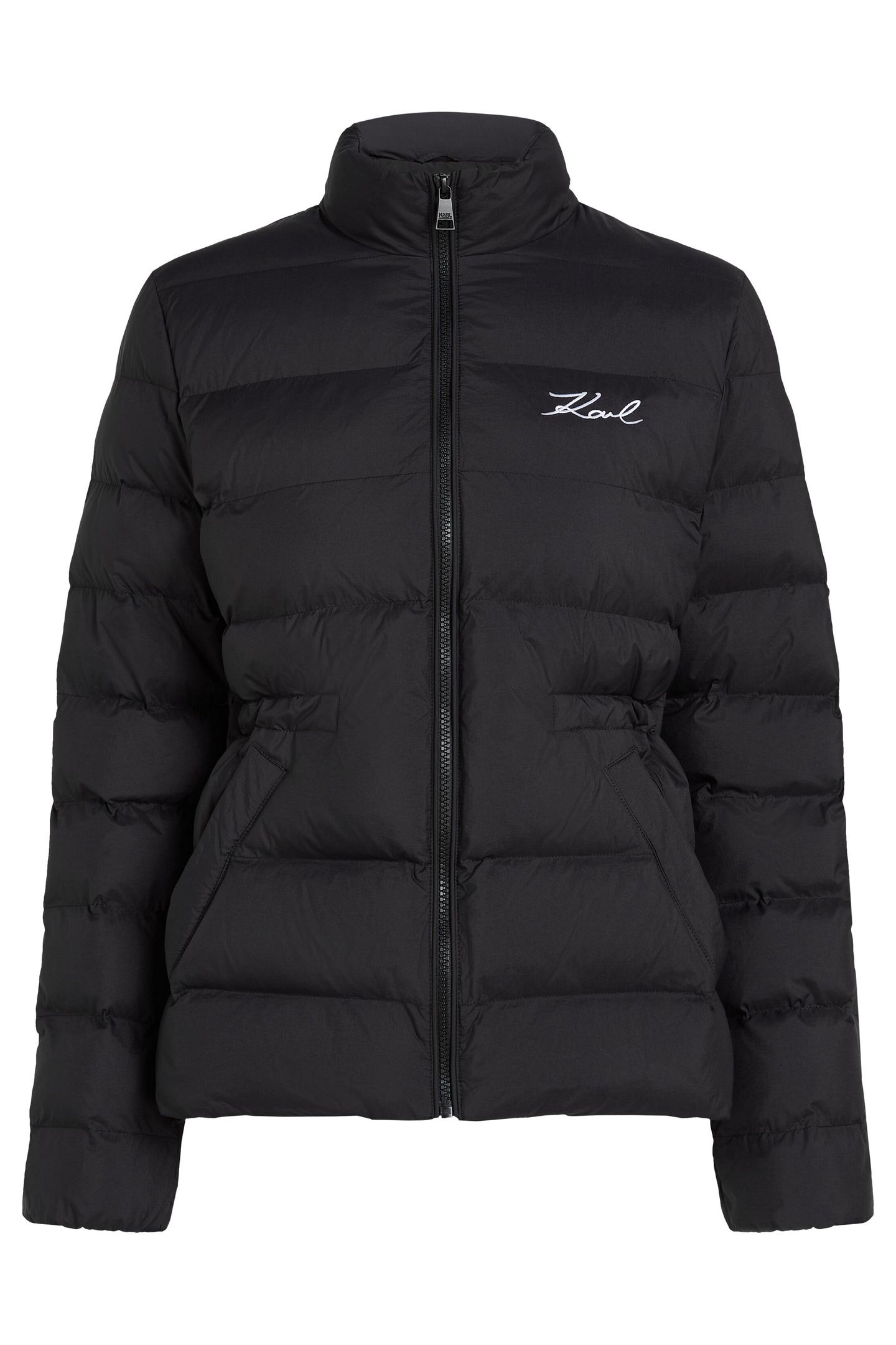 LIGHTWEIGHT PUFFER JACKET BLACK 4