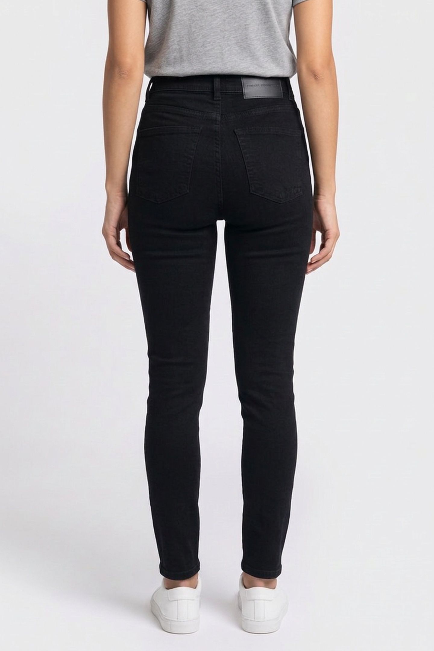STRETCH ANKLE JEAN BLACK 2