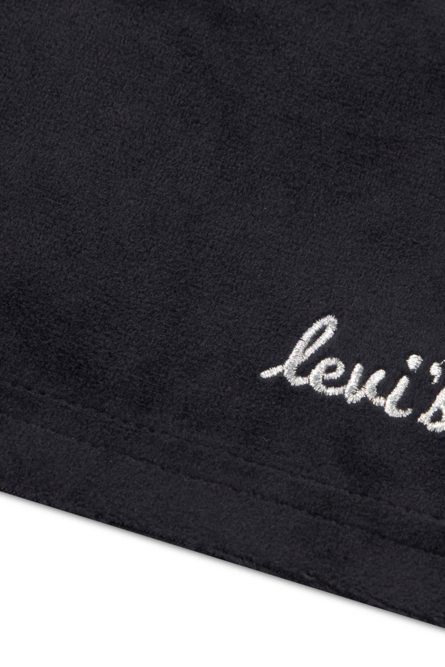 GIRLS VELOUR WIDE LEG PANT CAVIAR 3