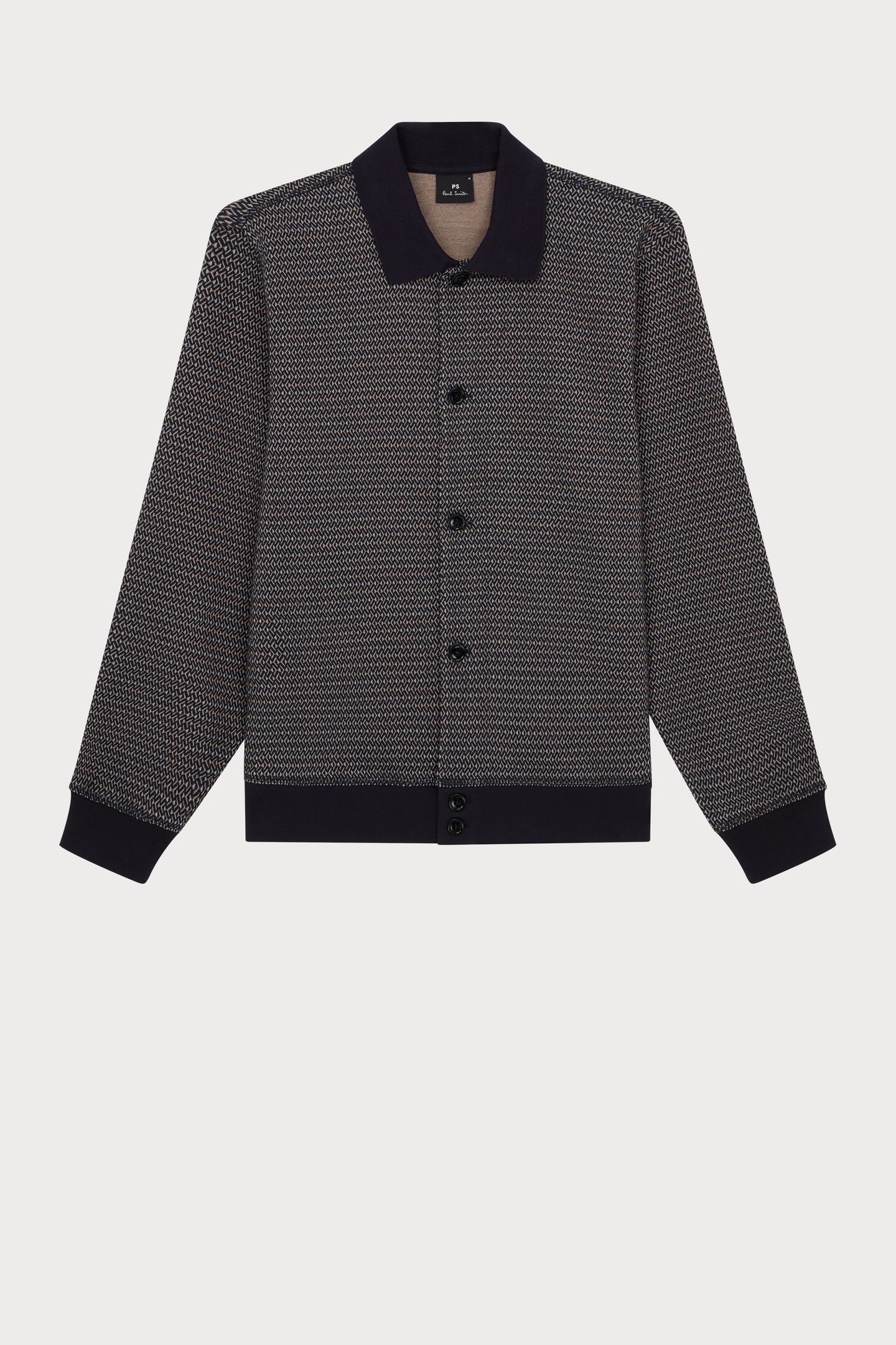 MENS JERSEY JACKET VERY DARK NAVY 5