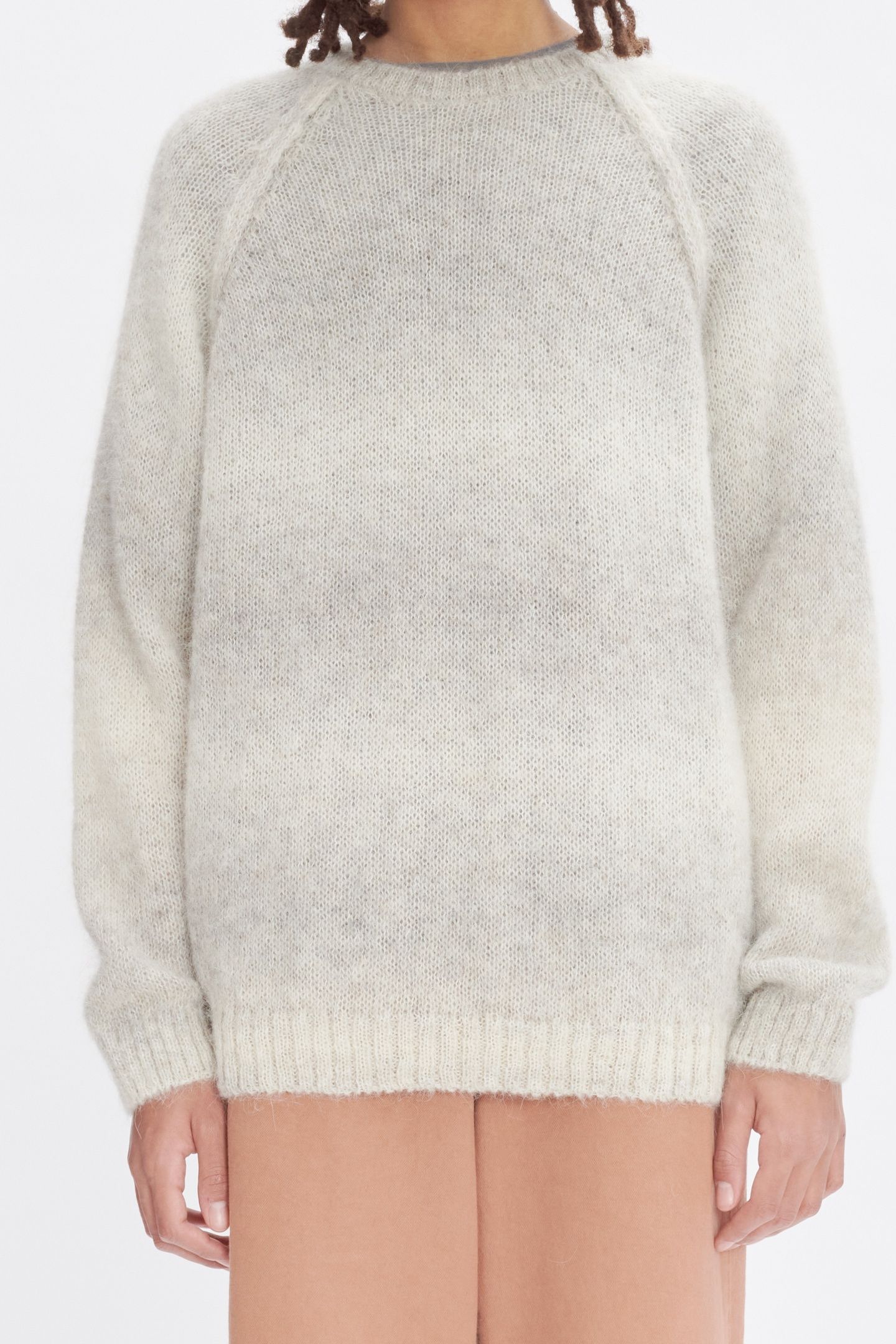 UNISEX SWEATER MAVERICKS HEATHERED ECRU 1