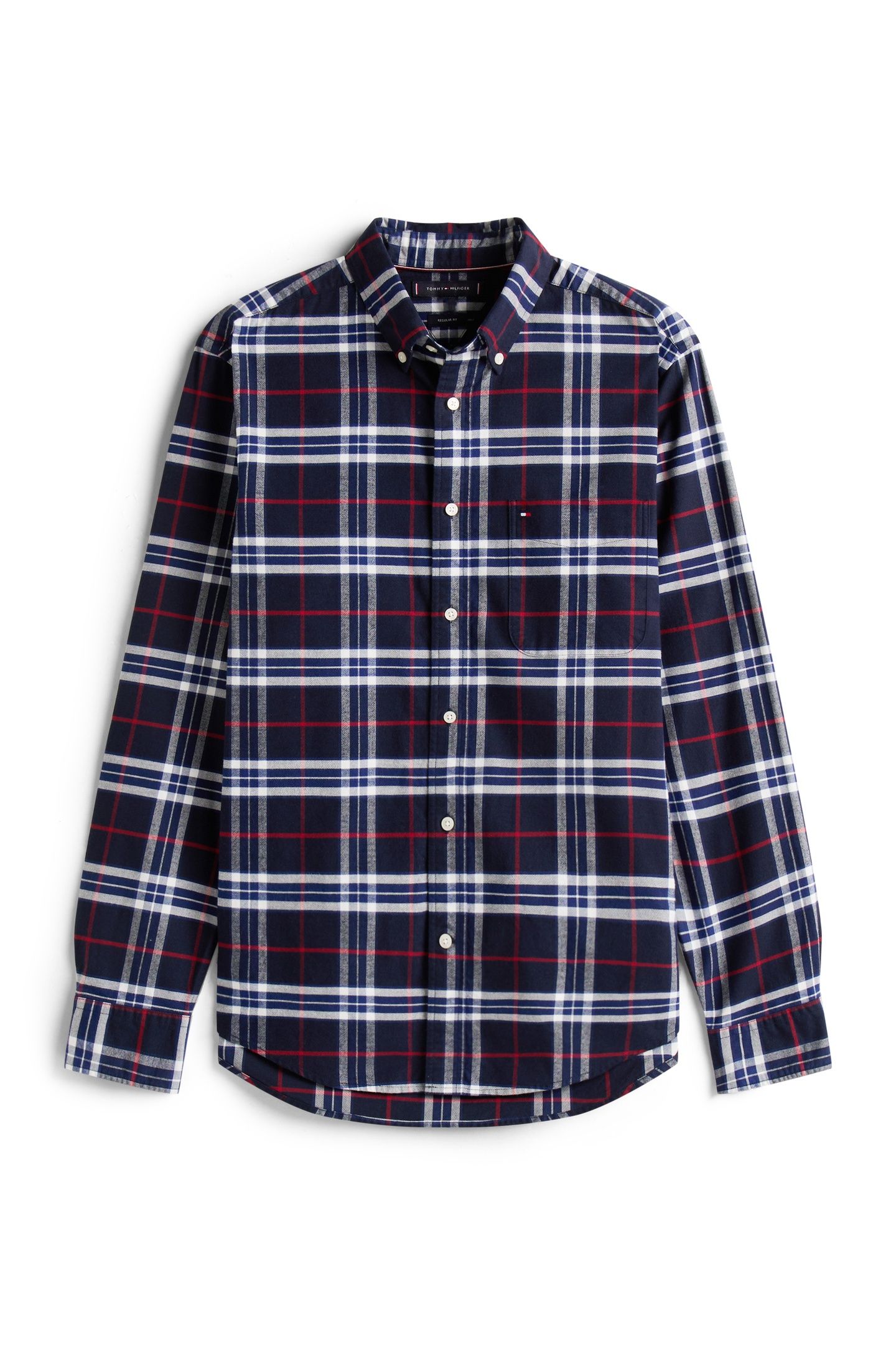 BRUSHED OXFORD CHECK DESERT SKY/CHECK 4