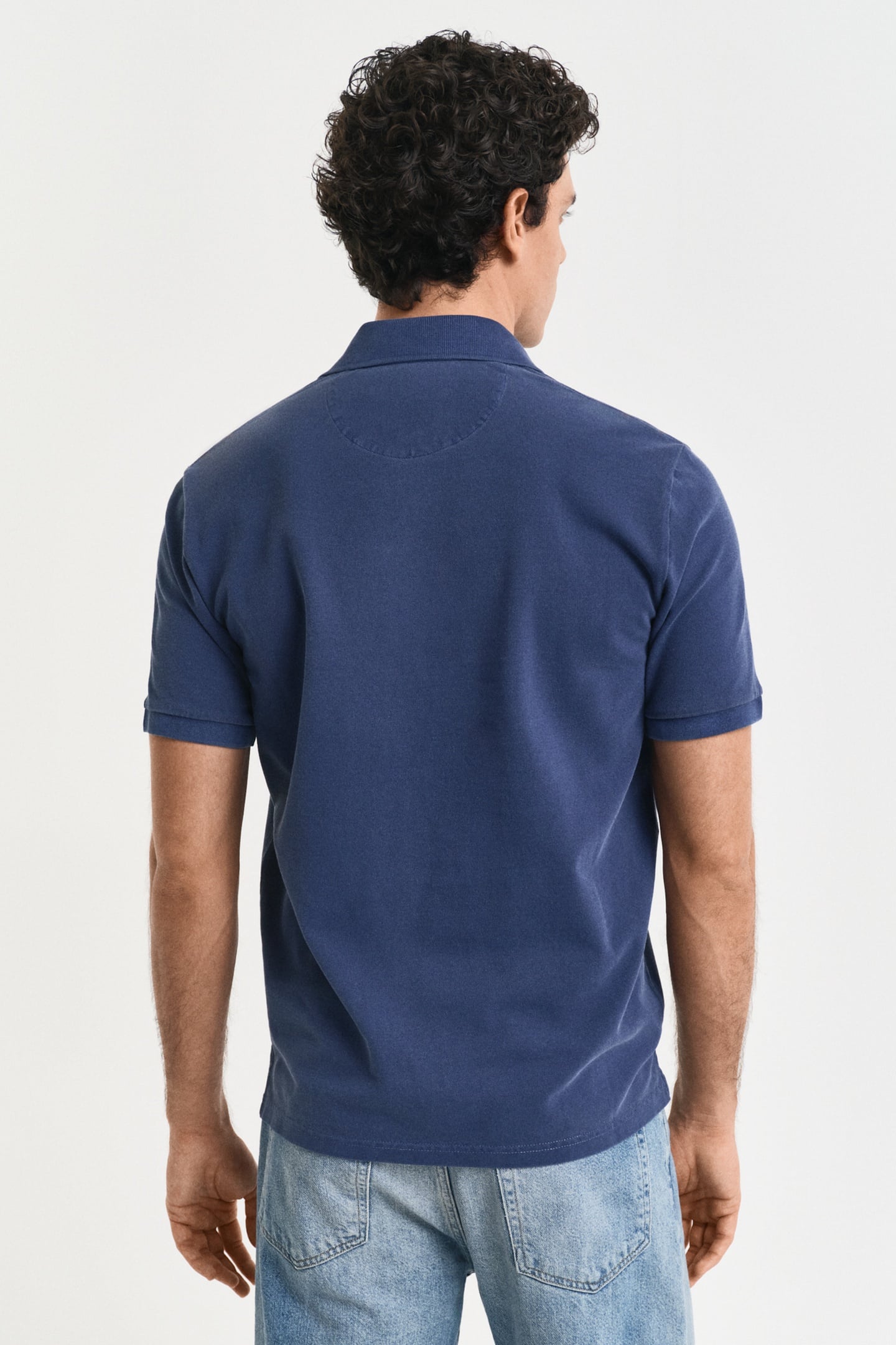 SUNFADED SS POLO PERSIAN BLUE 6