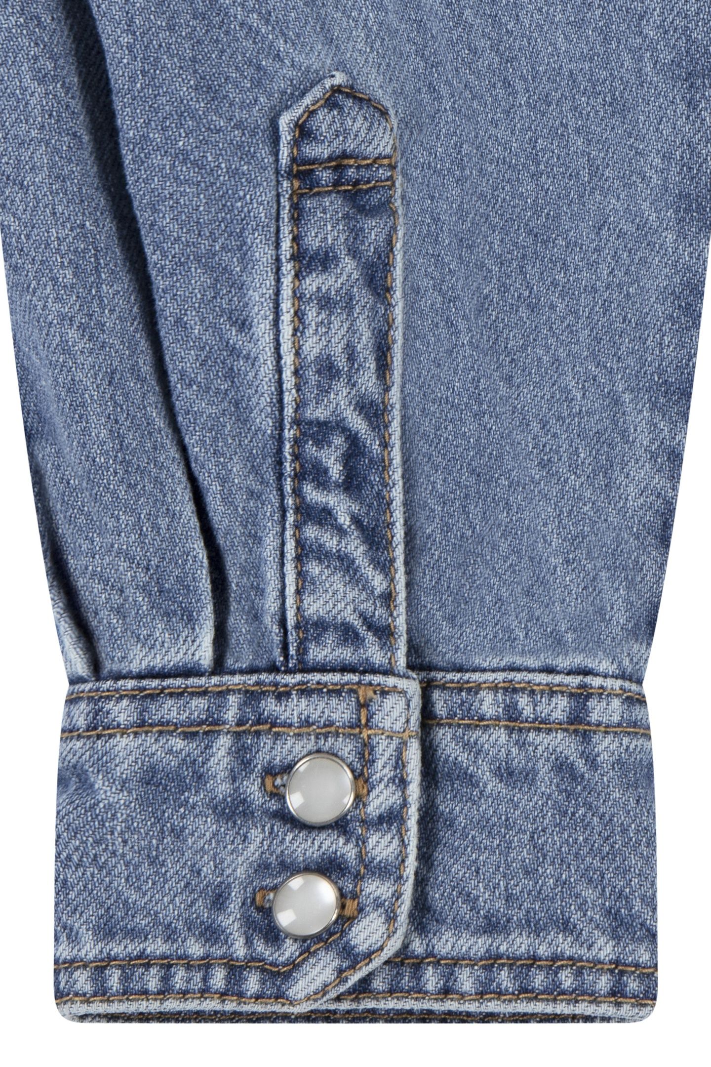 GIRLS DENIM SHACKET GOOD GRADES 4