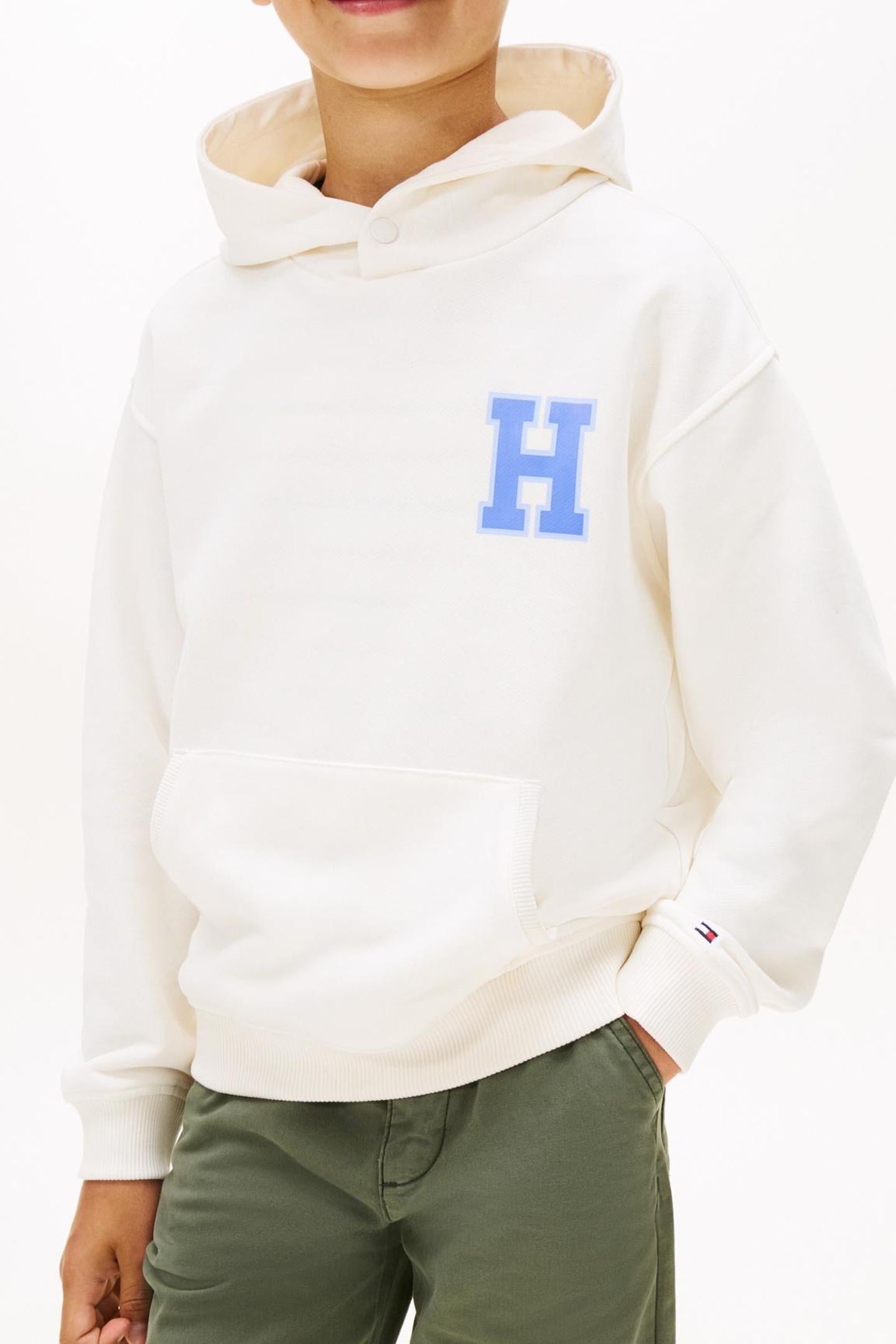 BOYS VARSITY MULTI BADGE IVORY SILK 1