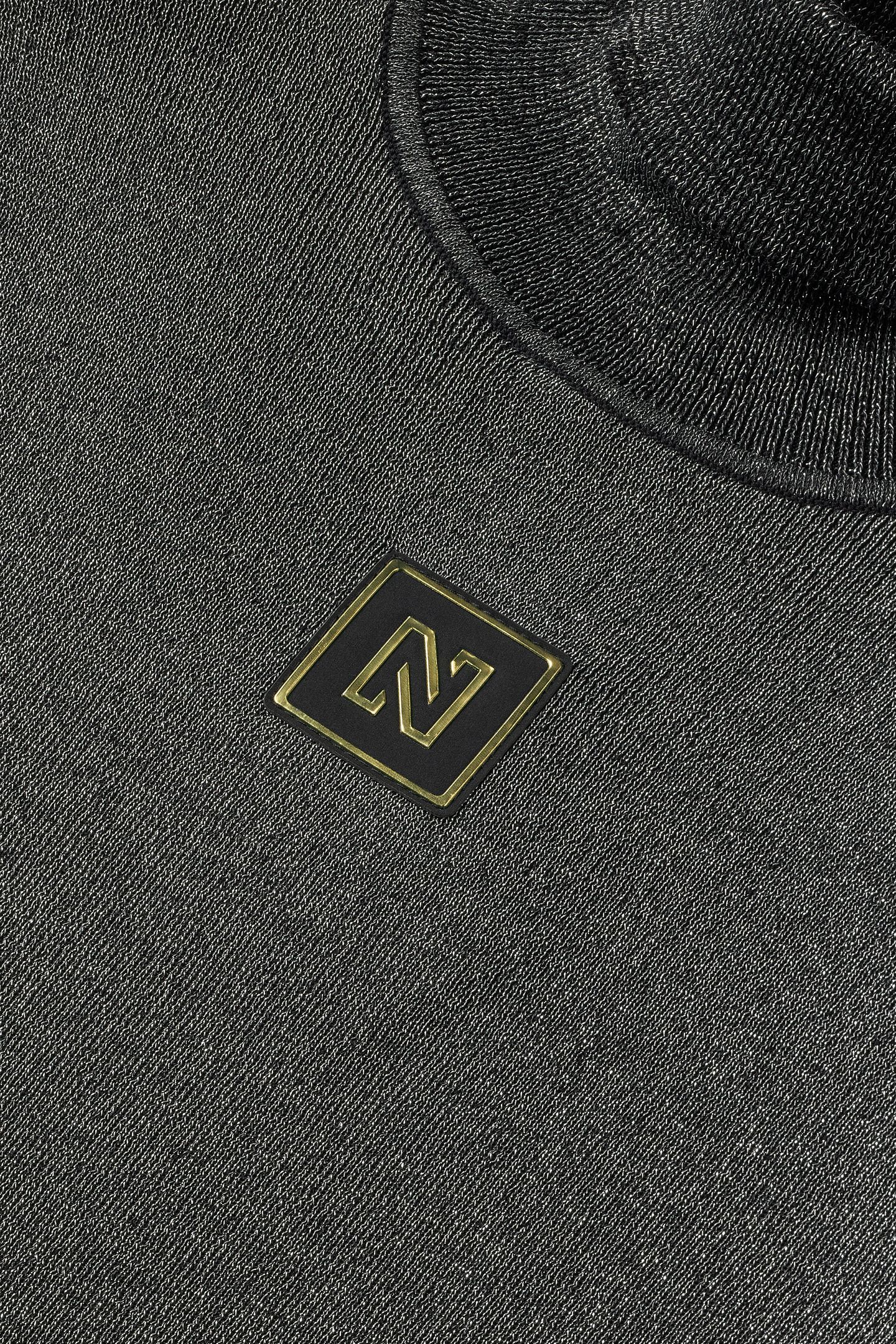 NOROTON SHINY TURTLENECK BLACK 5
