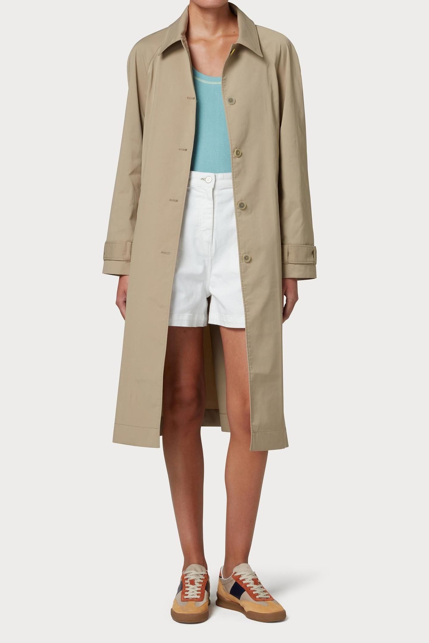 WOMENS COAT LT GREYISH GREEN 2