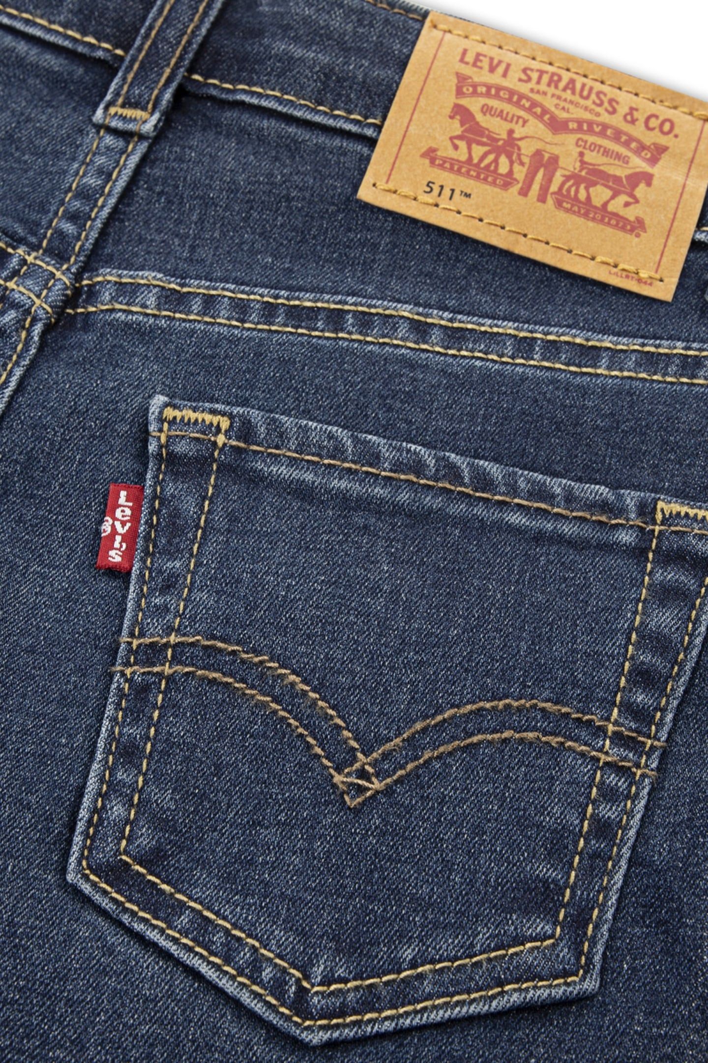 BOYS 511 ECO SOFT PERFORMANCE JEANS EVANS BLUE 3