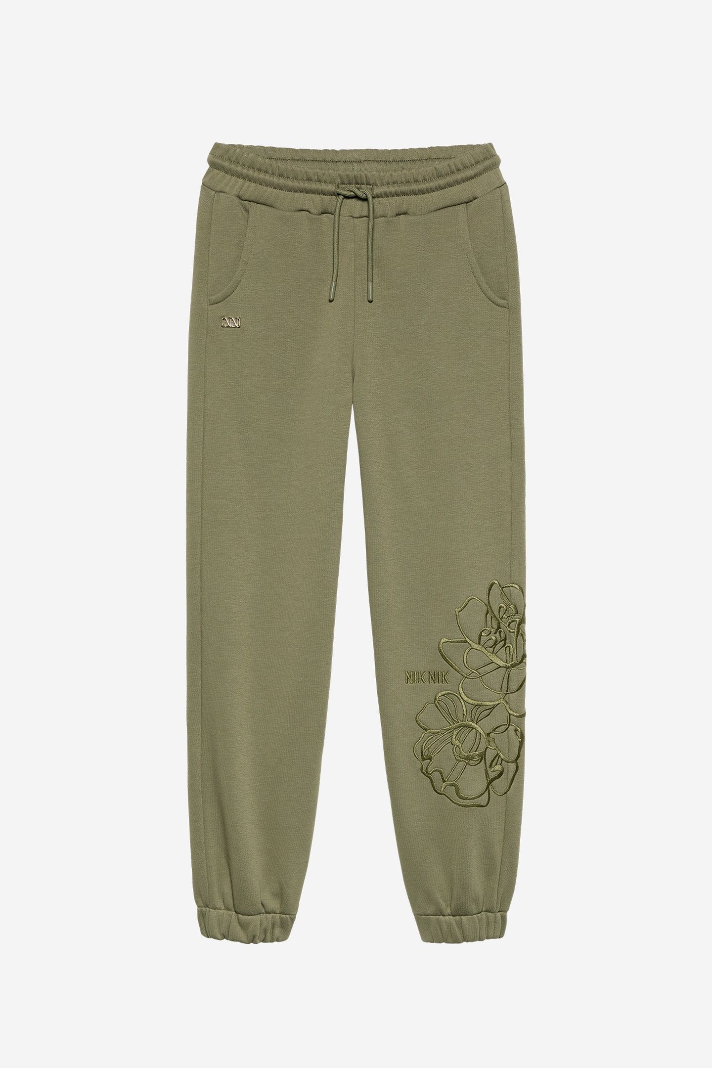 DERYA SWEATPANTS BRONZE GREEN 2
