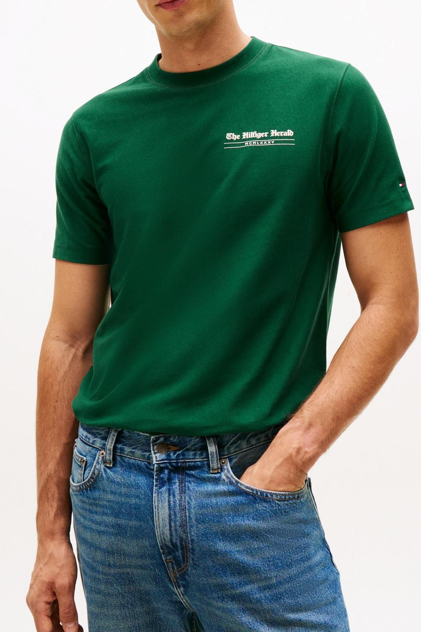 HILFIGER HERALD BACK ORNAMENTAL GREEN 1