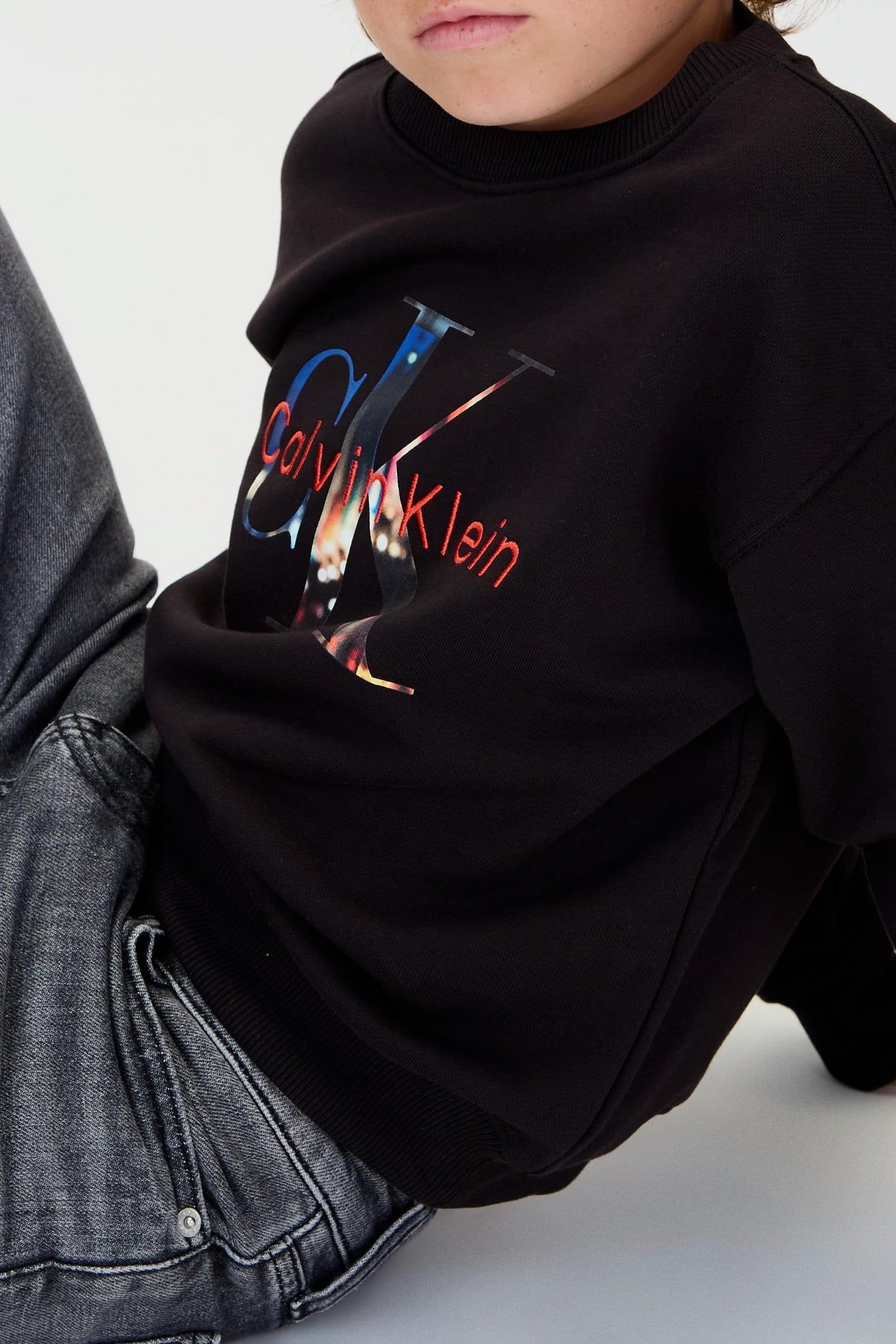 BOYS FILLED-IN PHOTO FLEECE BLACK 6