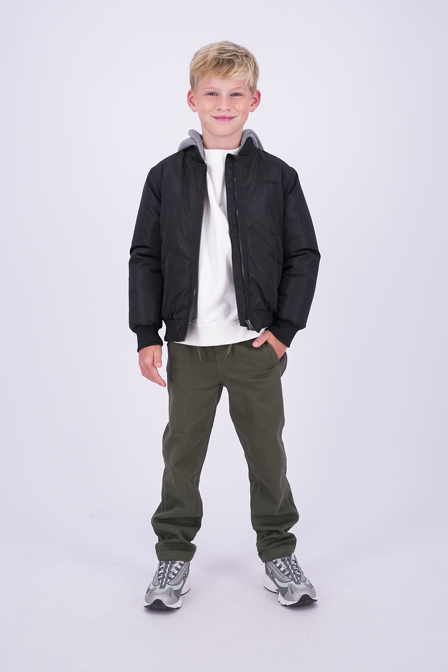 BOYS TOCER JACKET OUTDOOR DEEP BLACK 1