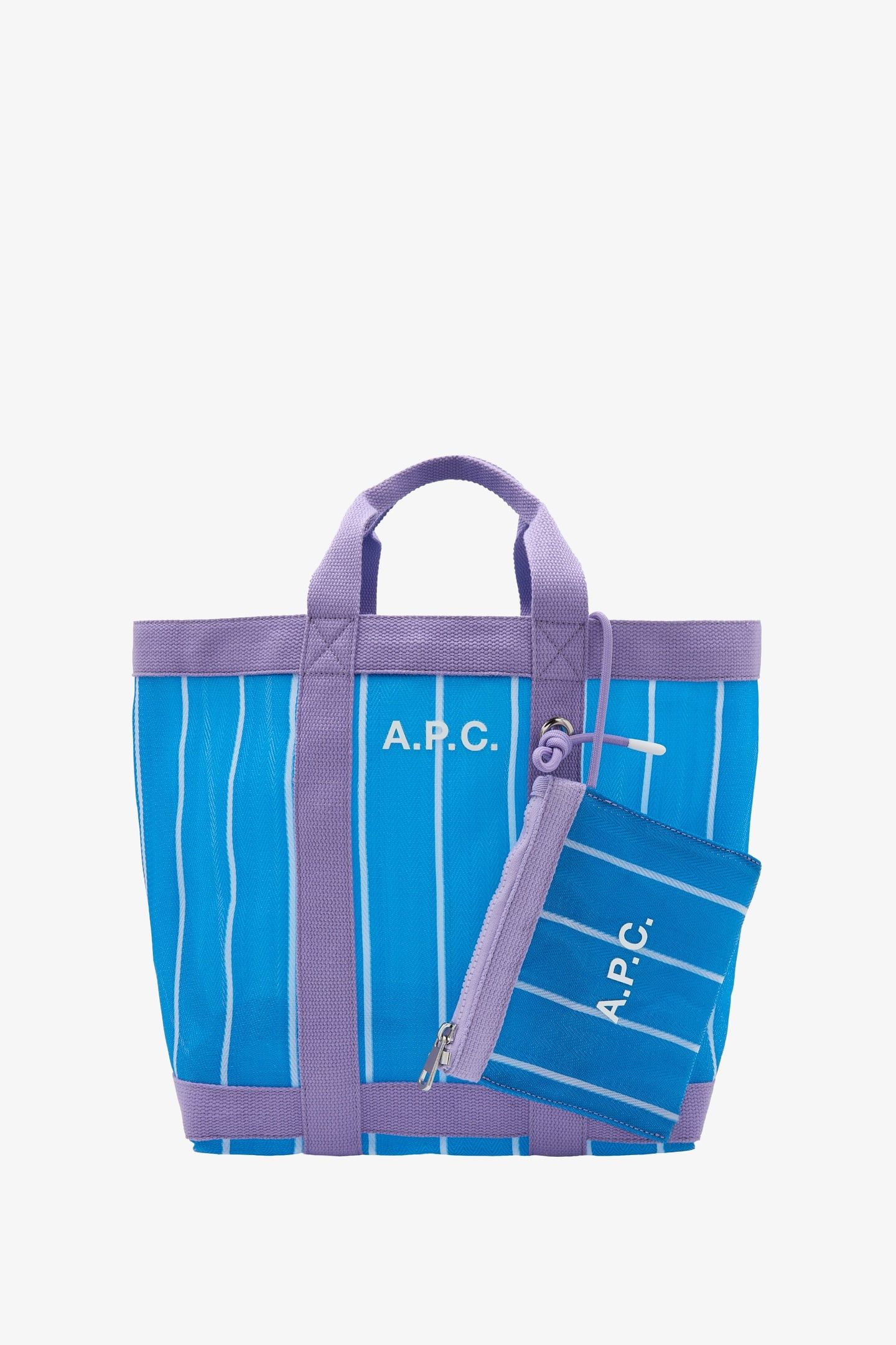 SHOPPING BAG BLUEBERRY DUAL-TONE BLUE 1