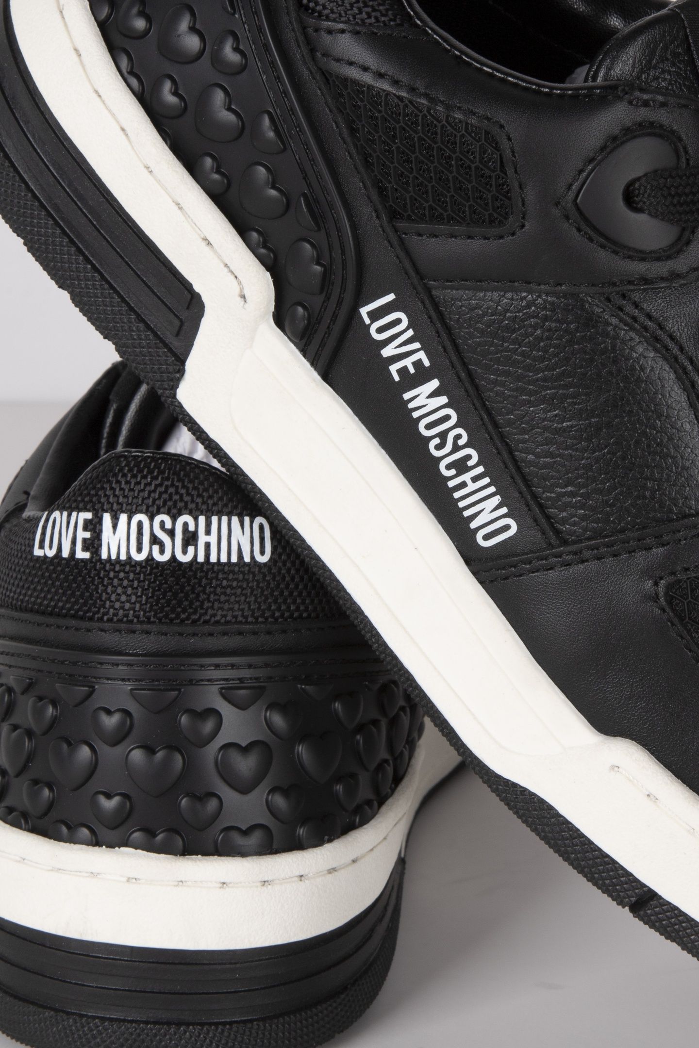 CALFSKIN SNEAKERS BLACK 2