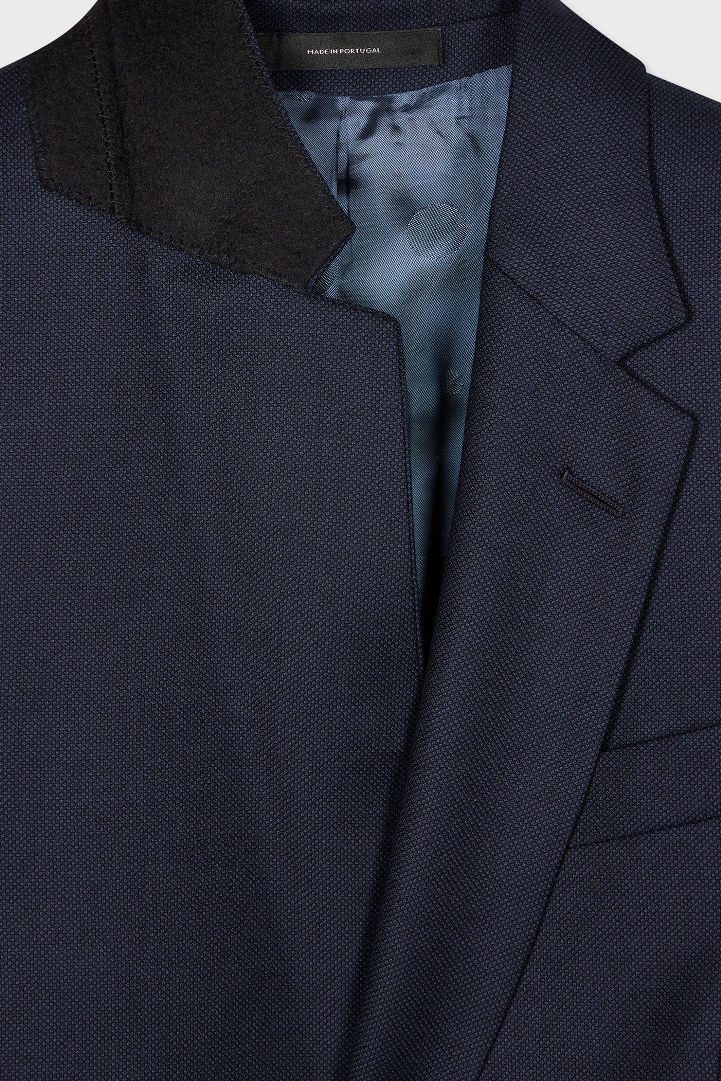 MENS TAILORED FIT 2 BUTTON SUIT VERY DARK NAVY 5