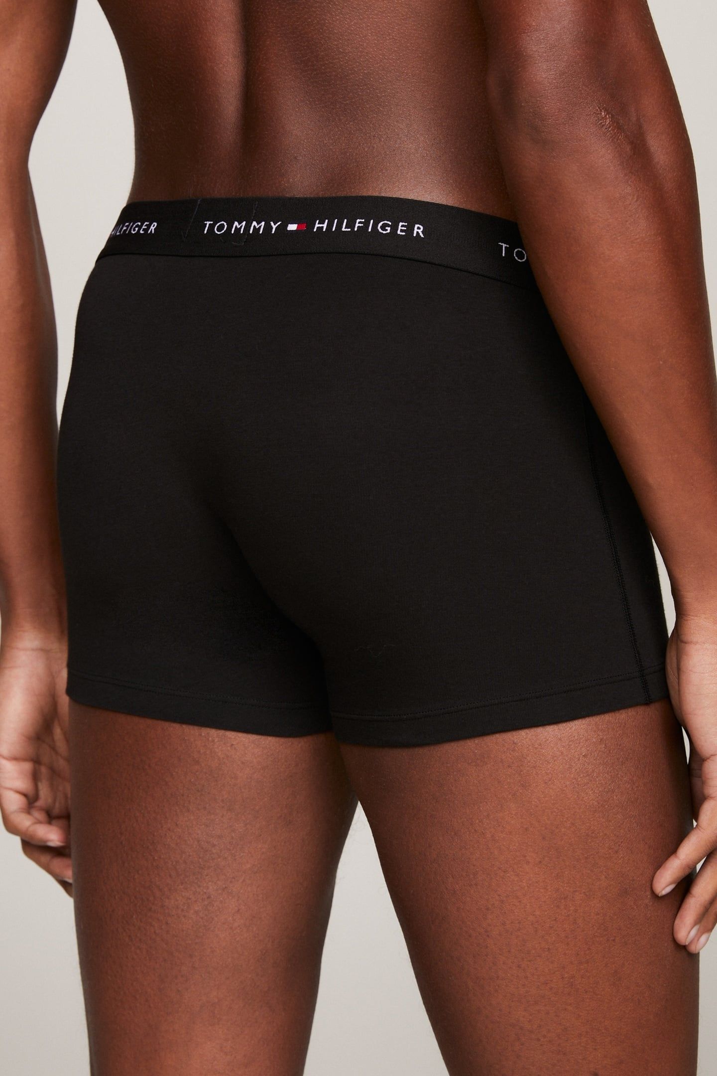 3-PACK WAISTBAND TRUNK BLACK/BLACK/BLACK 7