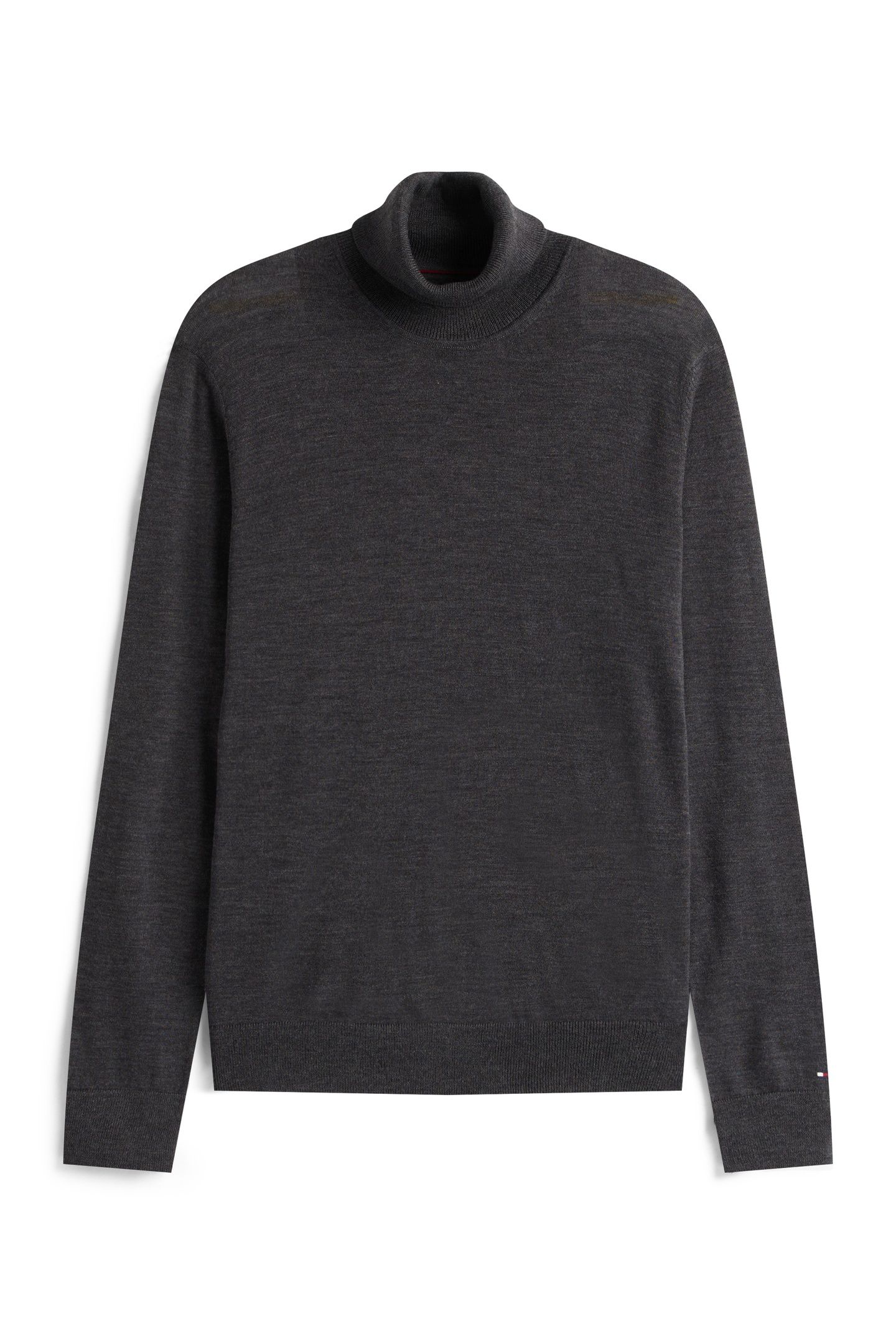 DC FINE MERINO ROLL DARK GREY HEATHER 4