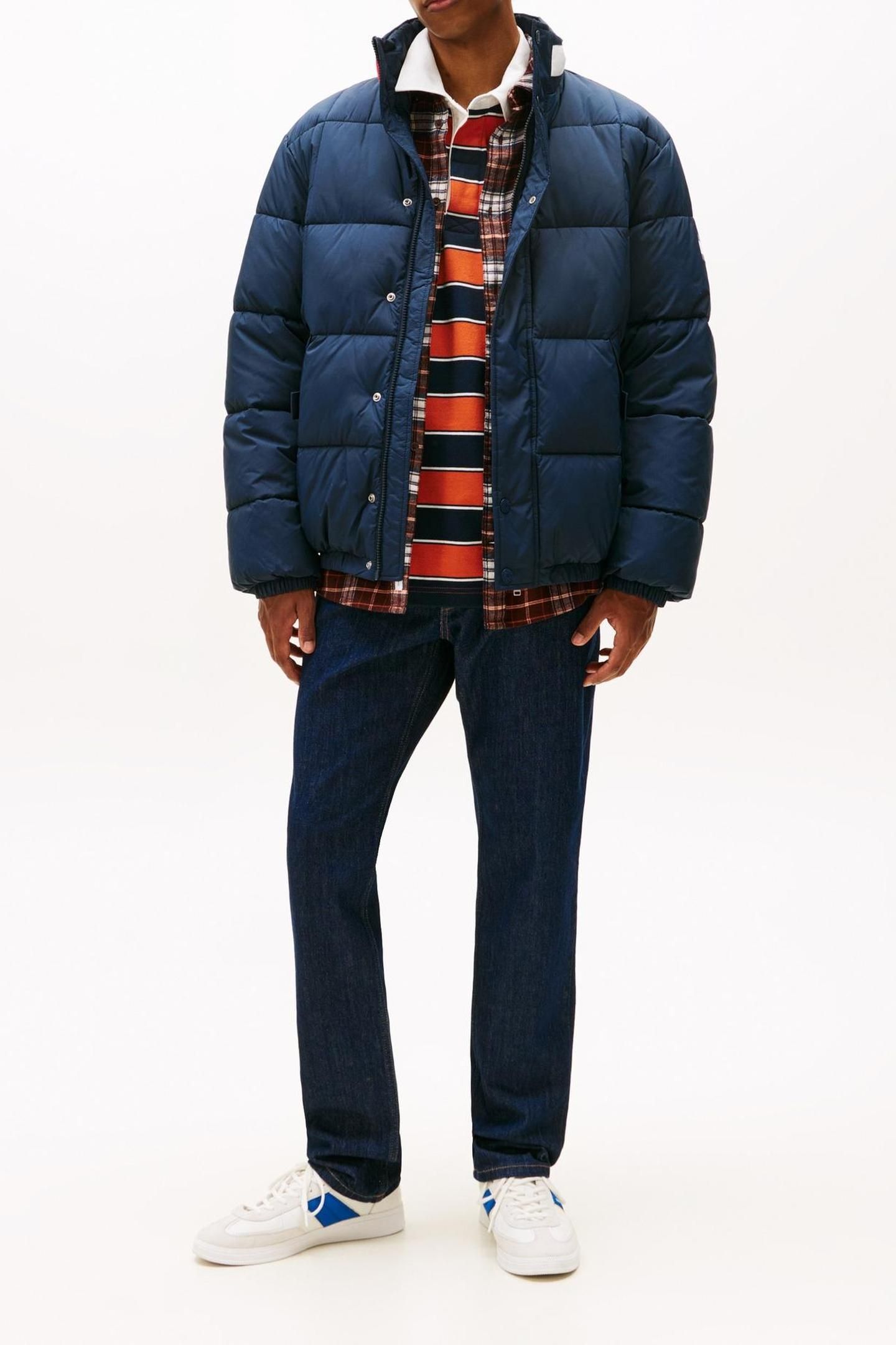 TJM DNA COLLAR PUFFER DARK NIGHT NAVY 1