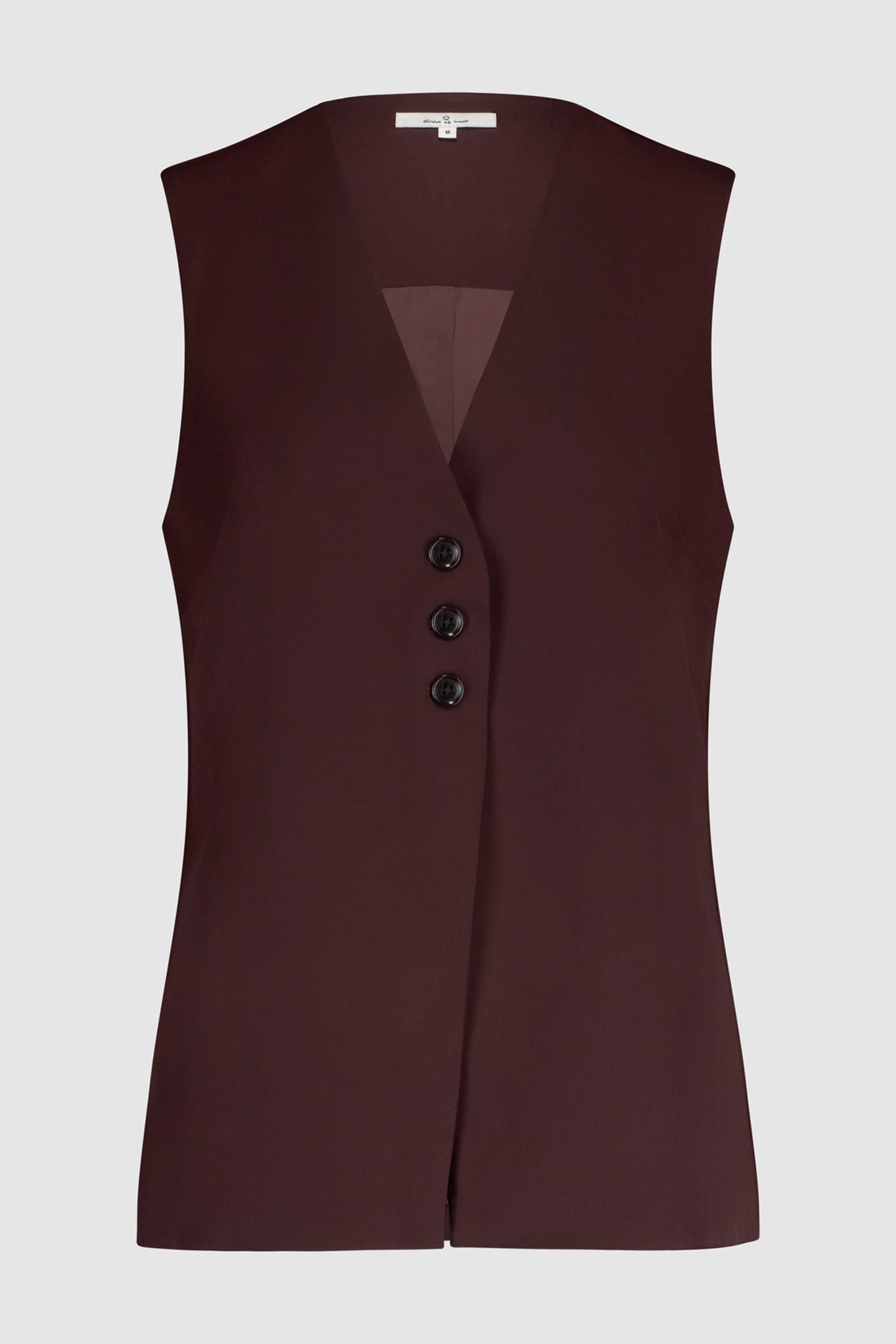 IZZY GILET AUBERGINE 1