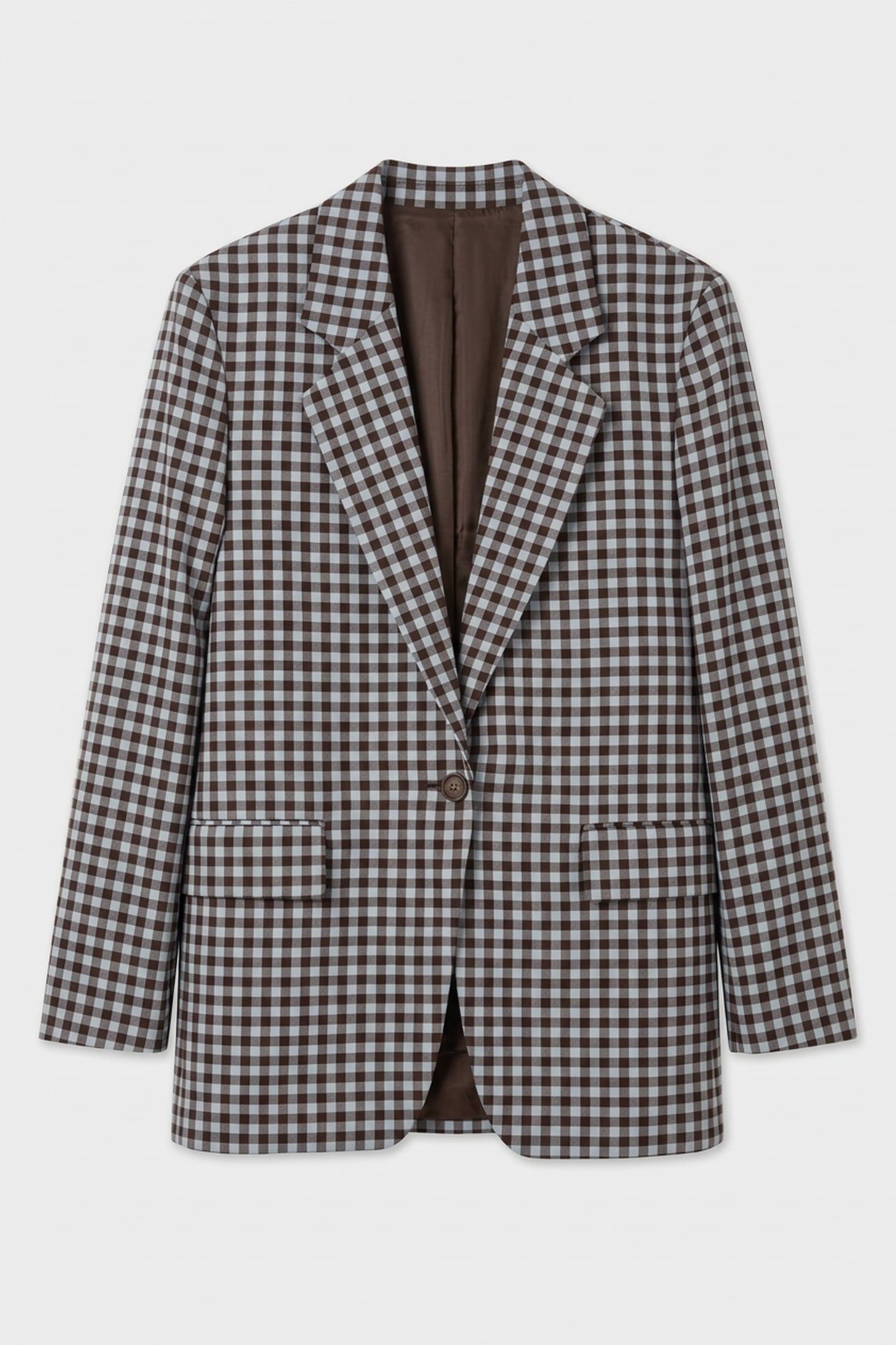 DOPA CHECK BLAZER BROWN 3