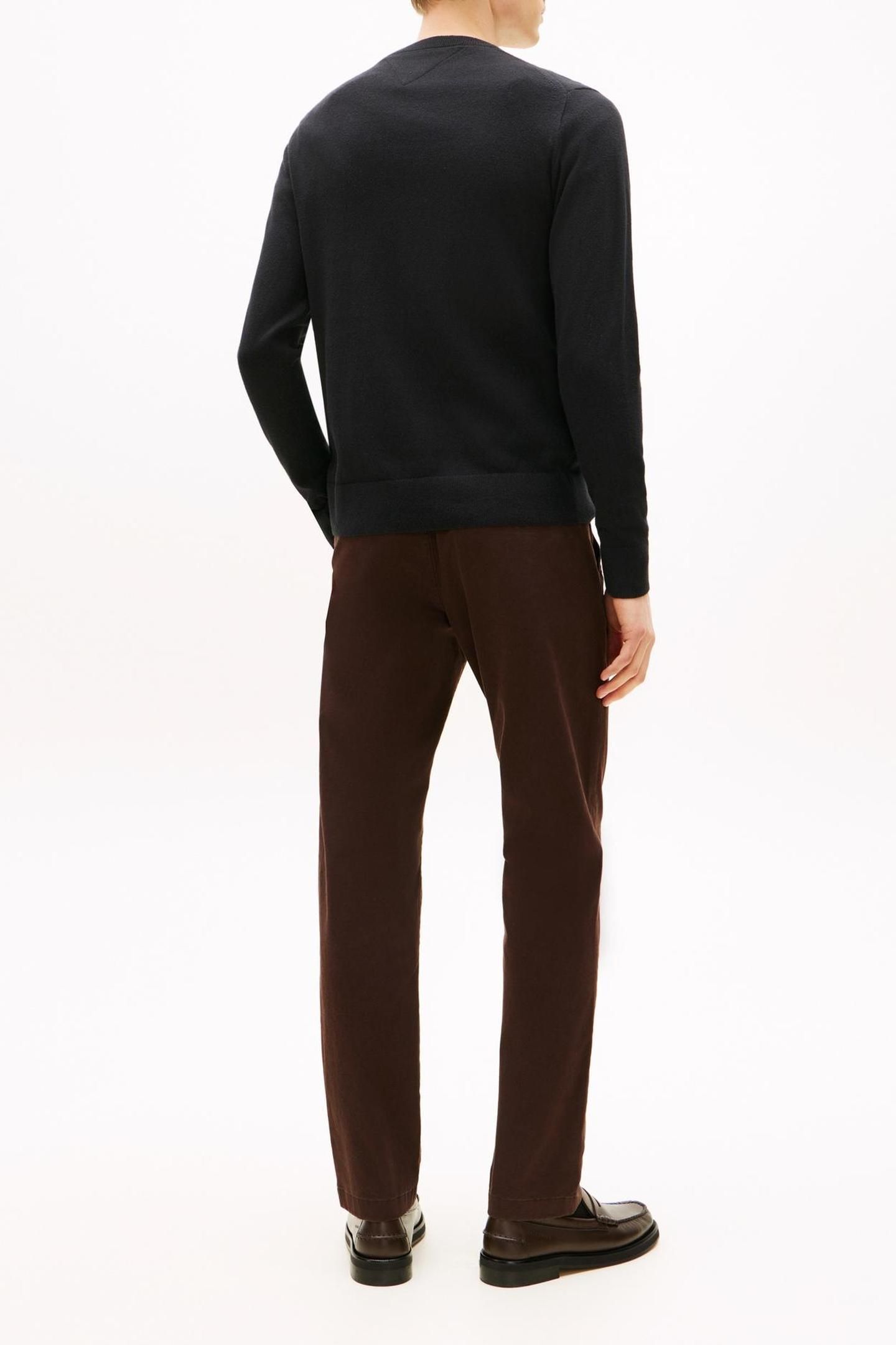 PIMA COTTON CASHMERE SWEATER BLACK 7