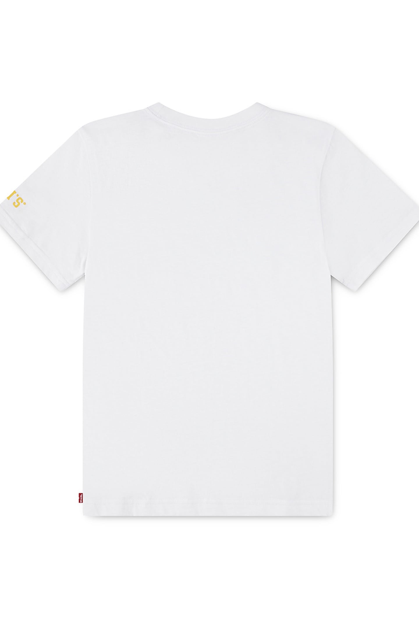 BOYS "LS" MONOGRAM TEE BRIGHT WHITE 2