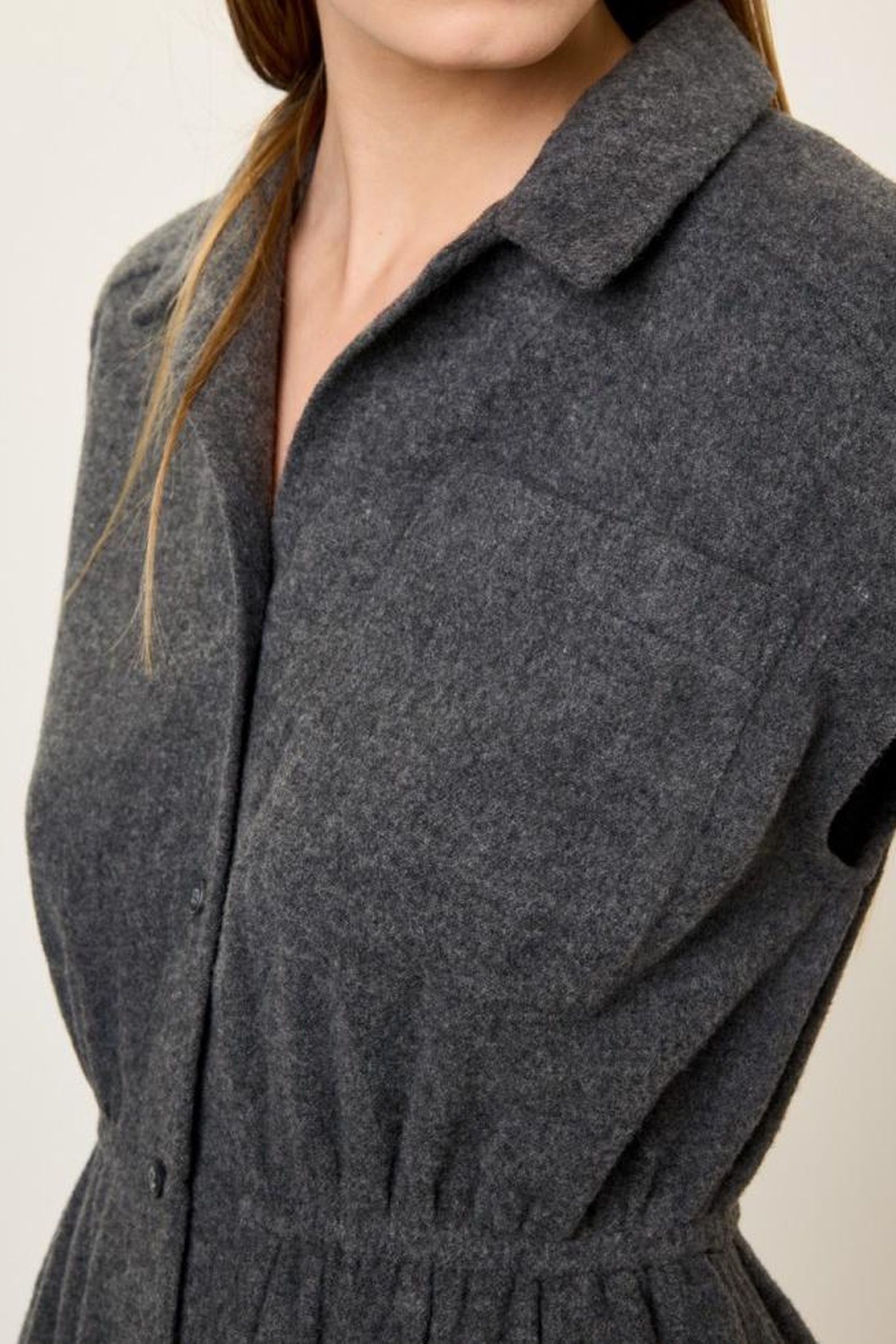 ZIPPOTAM DRESS GRIS CHINE 3