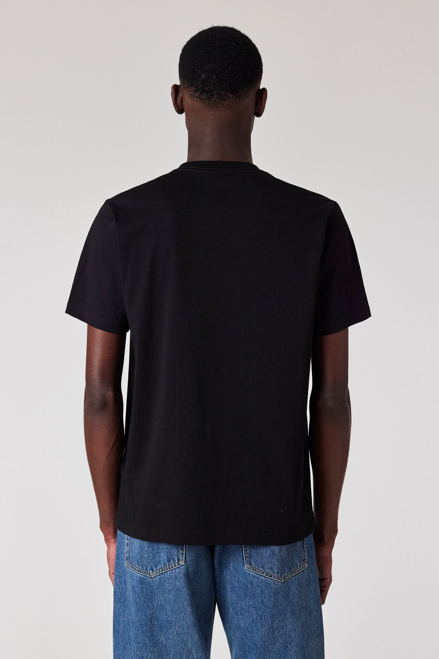 MENS REG FIT SS T SHIRT P5 LTD BLACK 5