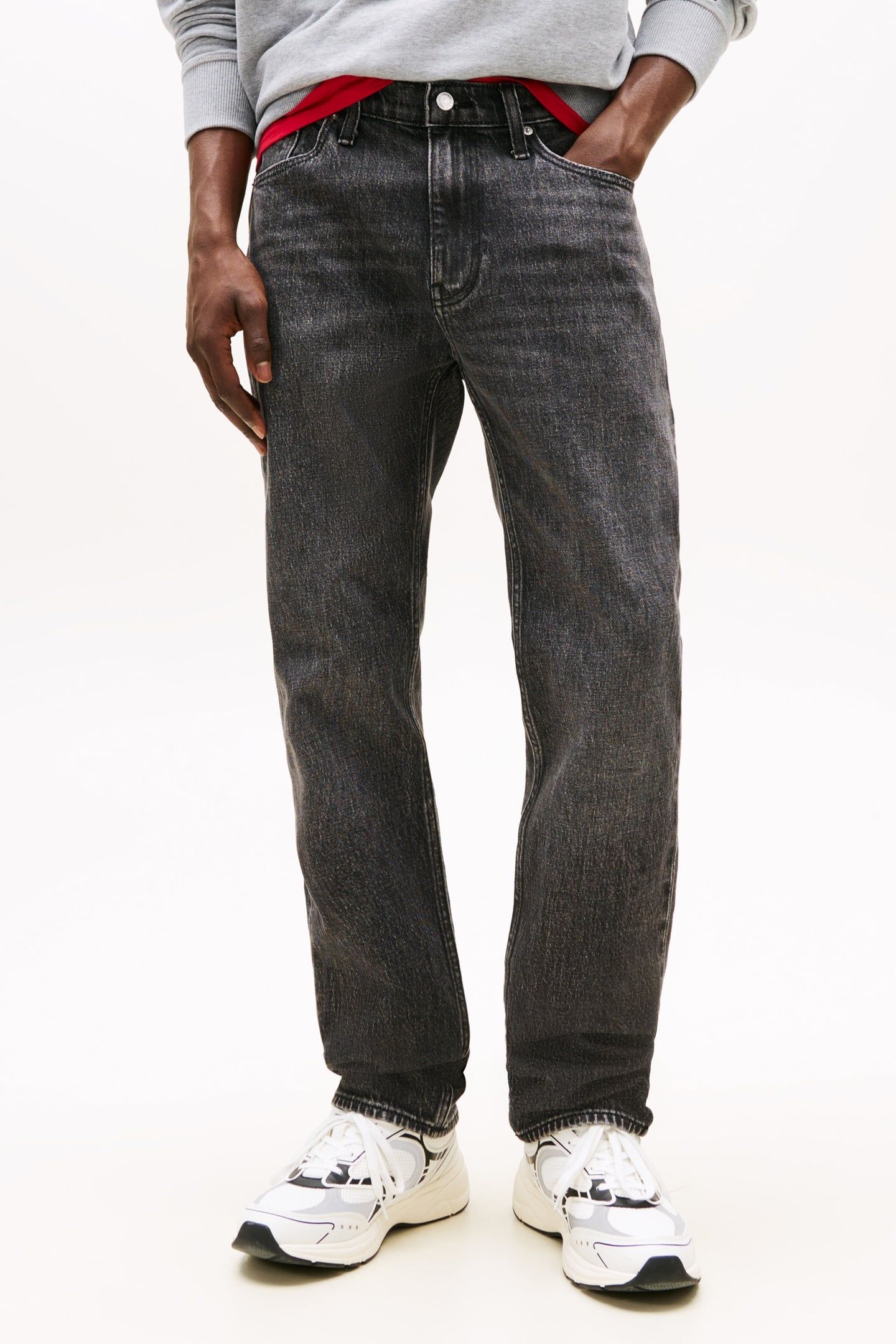 RYAN SLIM STRAIGHT BI0187 DENIM WASHED BLACK 1