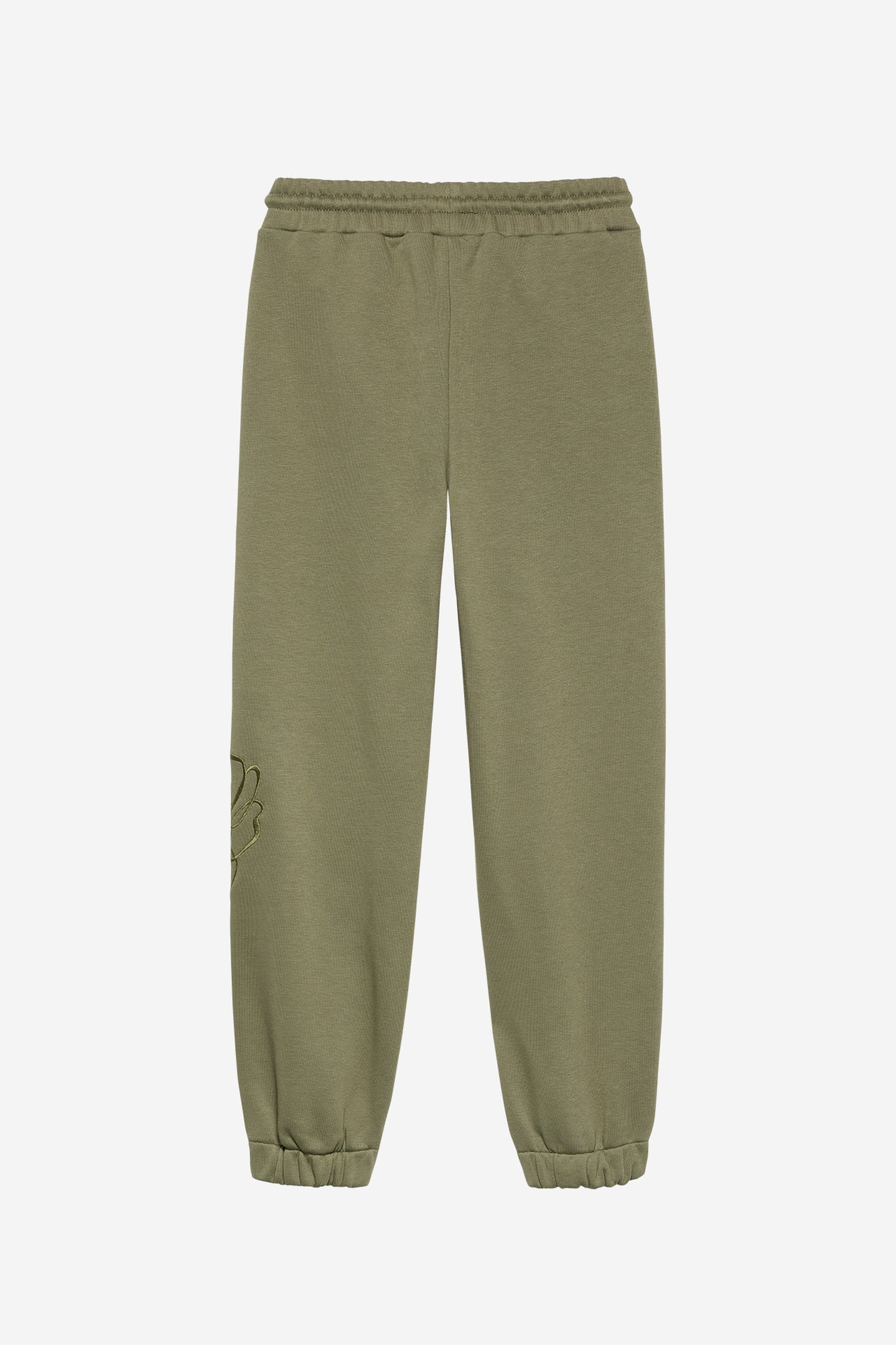 DERYA SWEATPANTS BRONZE GREEN 1