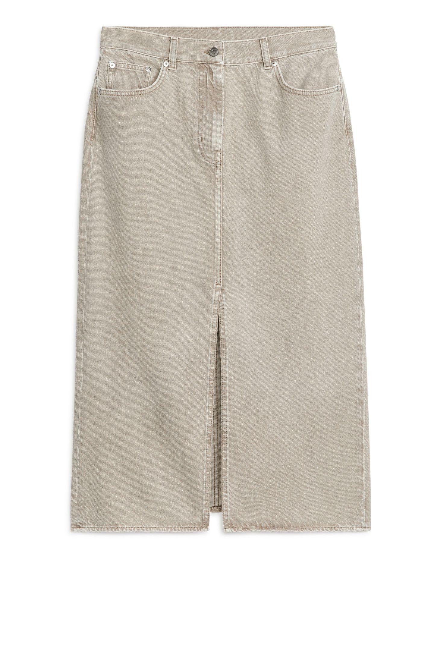 JABBA DENIM SKIRT GREY 3