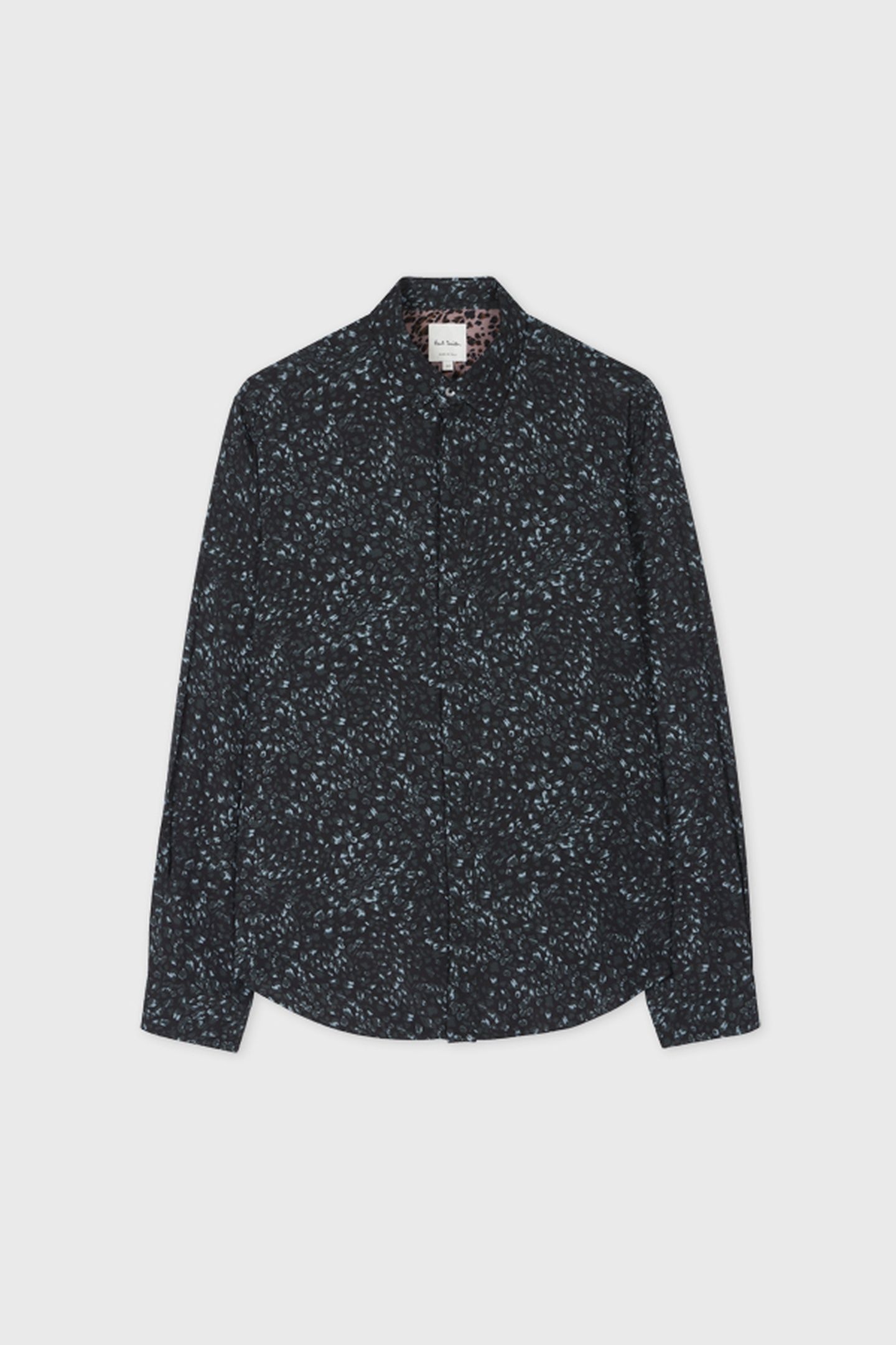 MENS S/C SLIM FIT SHIRT VERY DARK NAVY 5