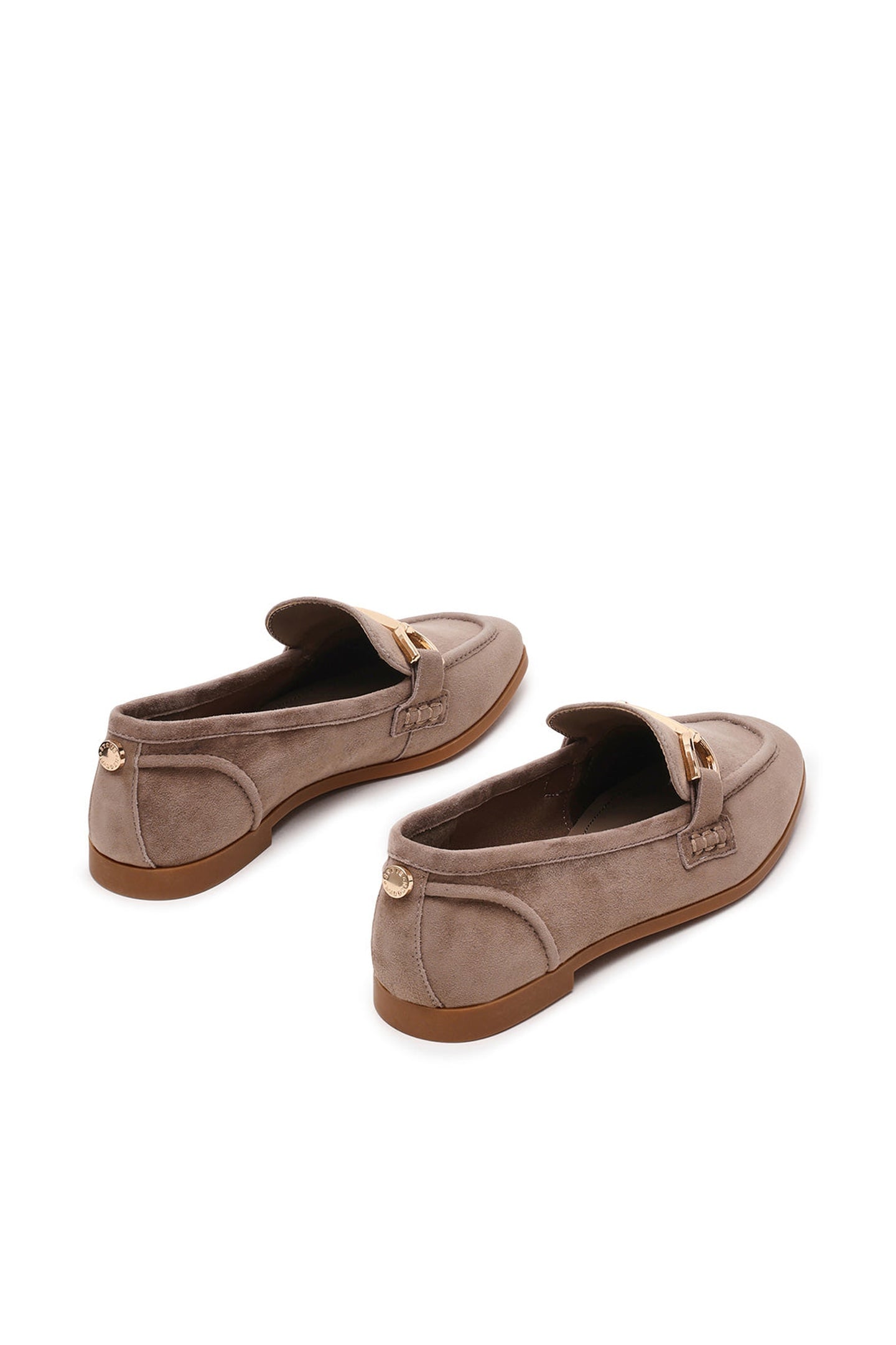 KELI FLAT SHOES TAUPE SUEDE 3