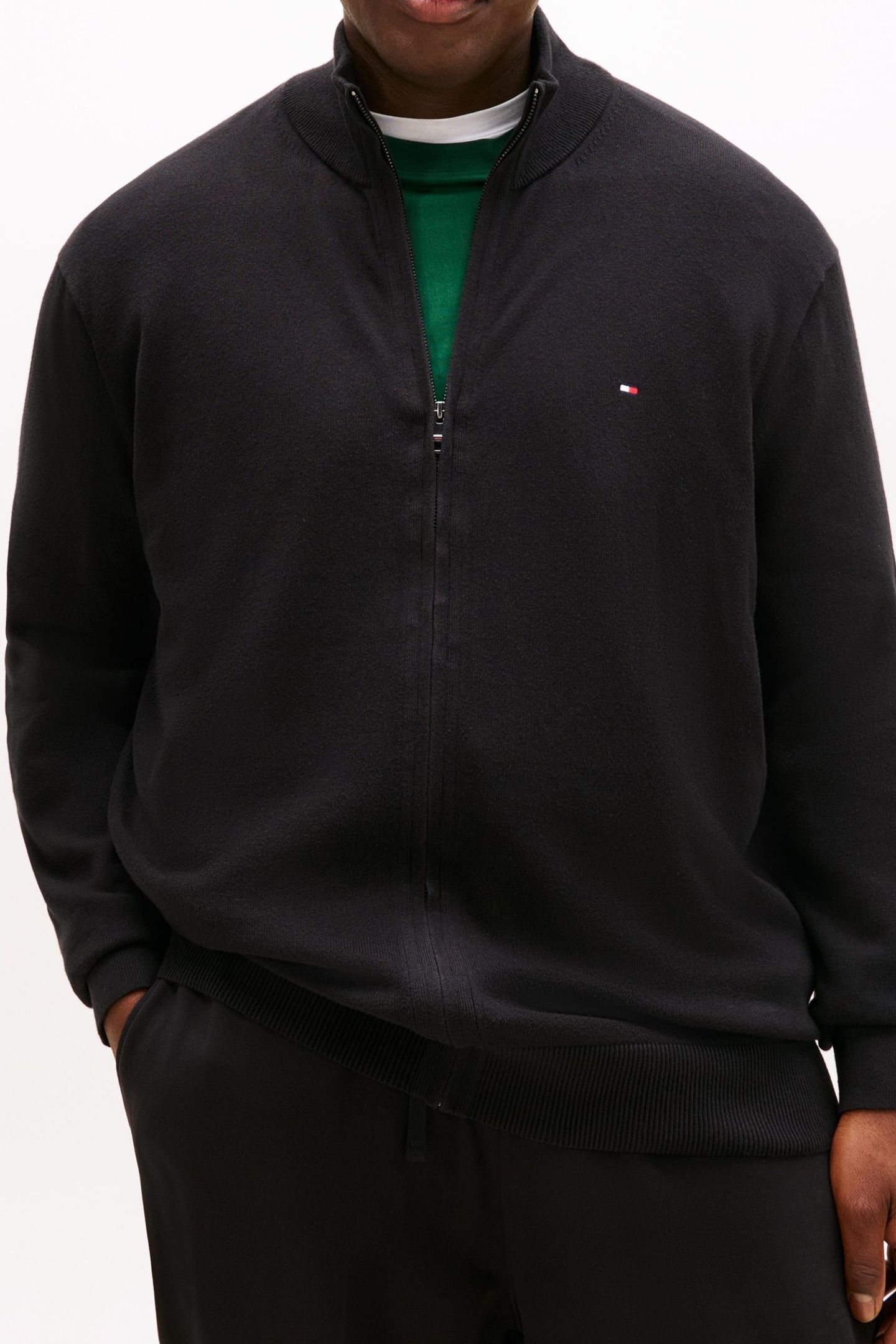 BT-PIMA COTTON CASHMERE SWEATER BLACK 7