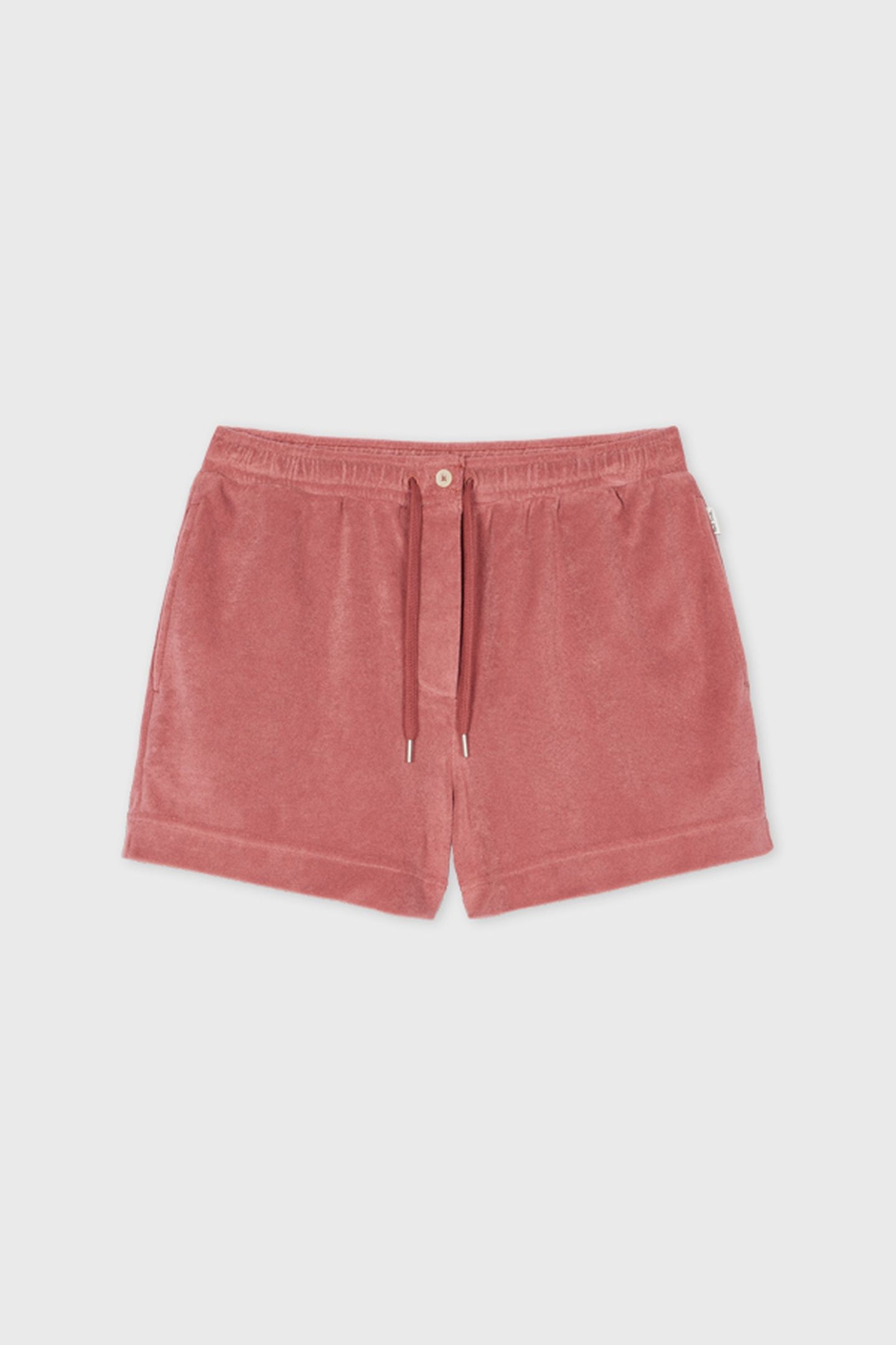 WOMEN SHORT TOWELLING POWDER PINK 2