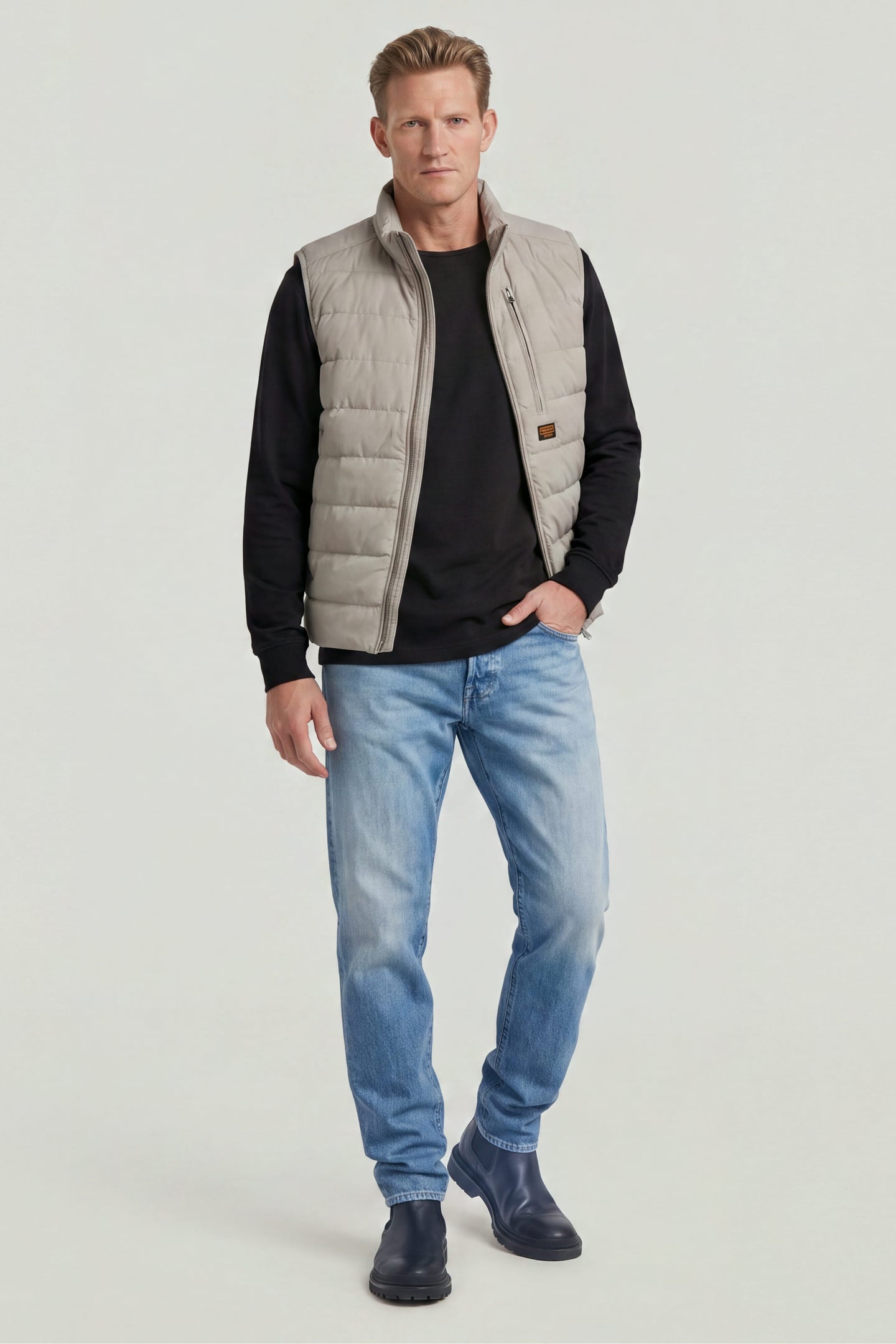 MORRY FWD REGULAR TAPERED LIGHT/PASTEL BLUE 3