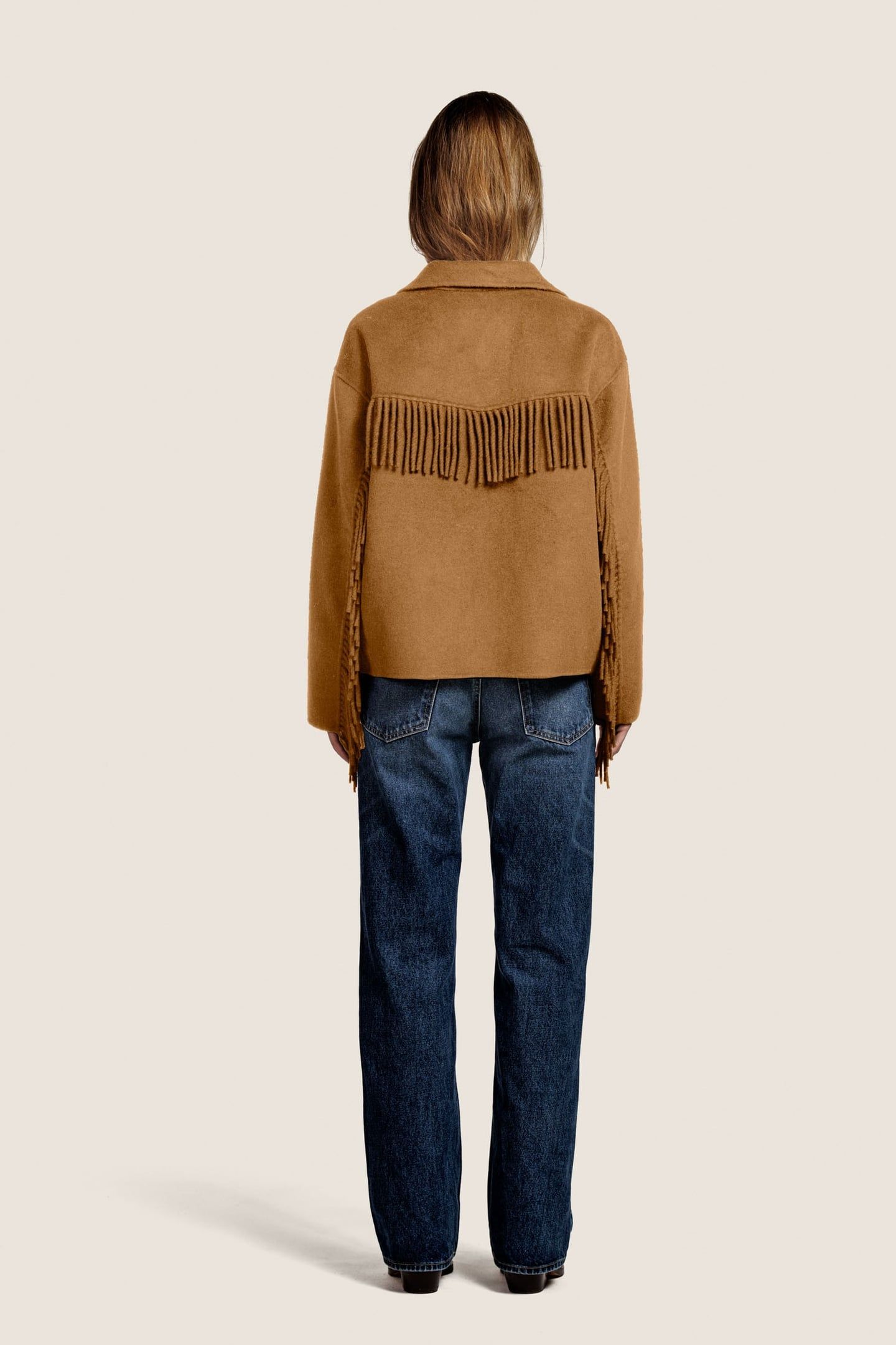 BILLIE WOOL JACKET TABACCO 3