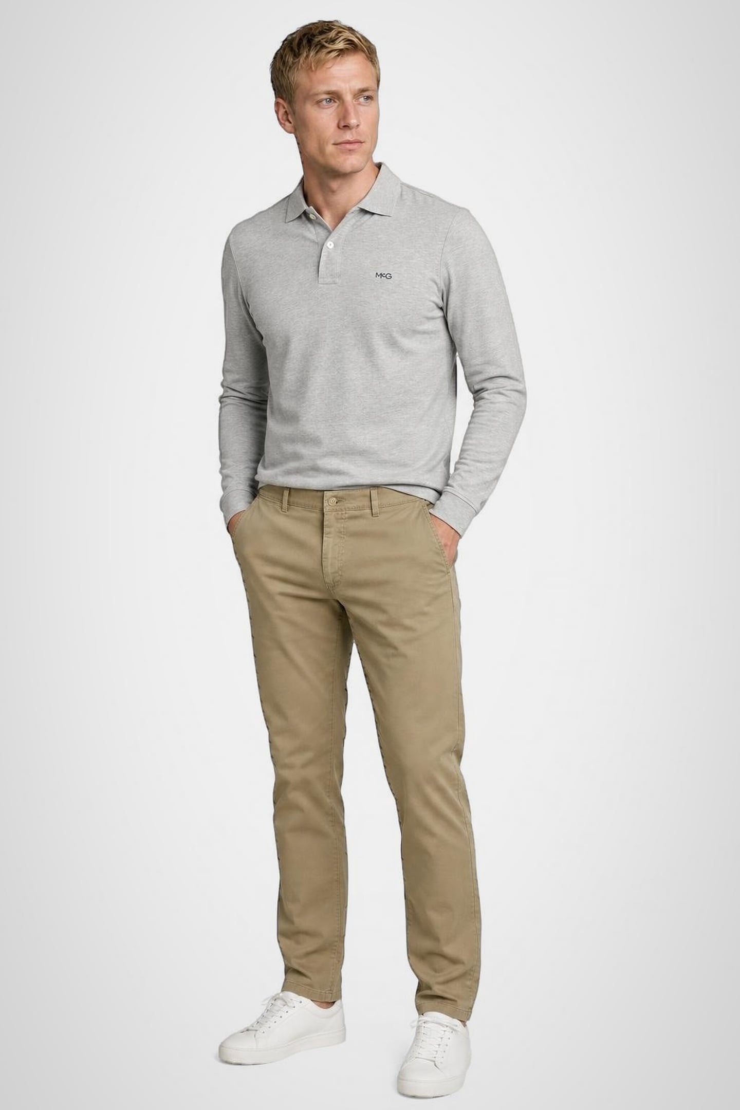 CLASSIC POLO MEDIUM GREY MELANGE 2