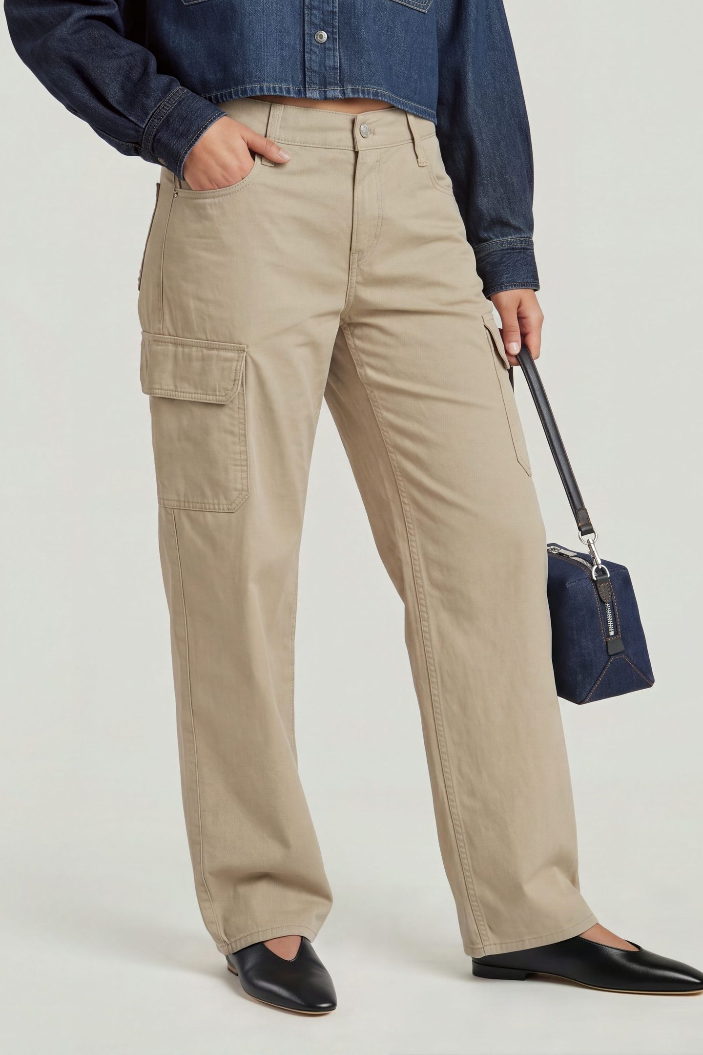 JUDEE CARGO BEIGE/KHAKI 1