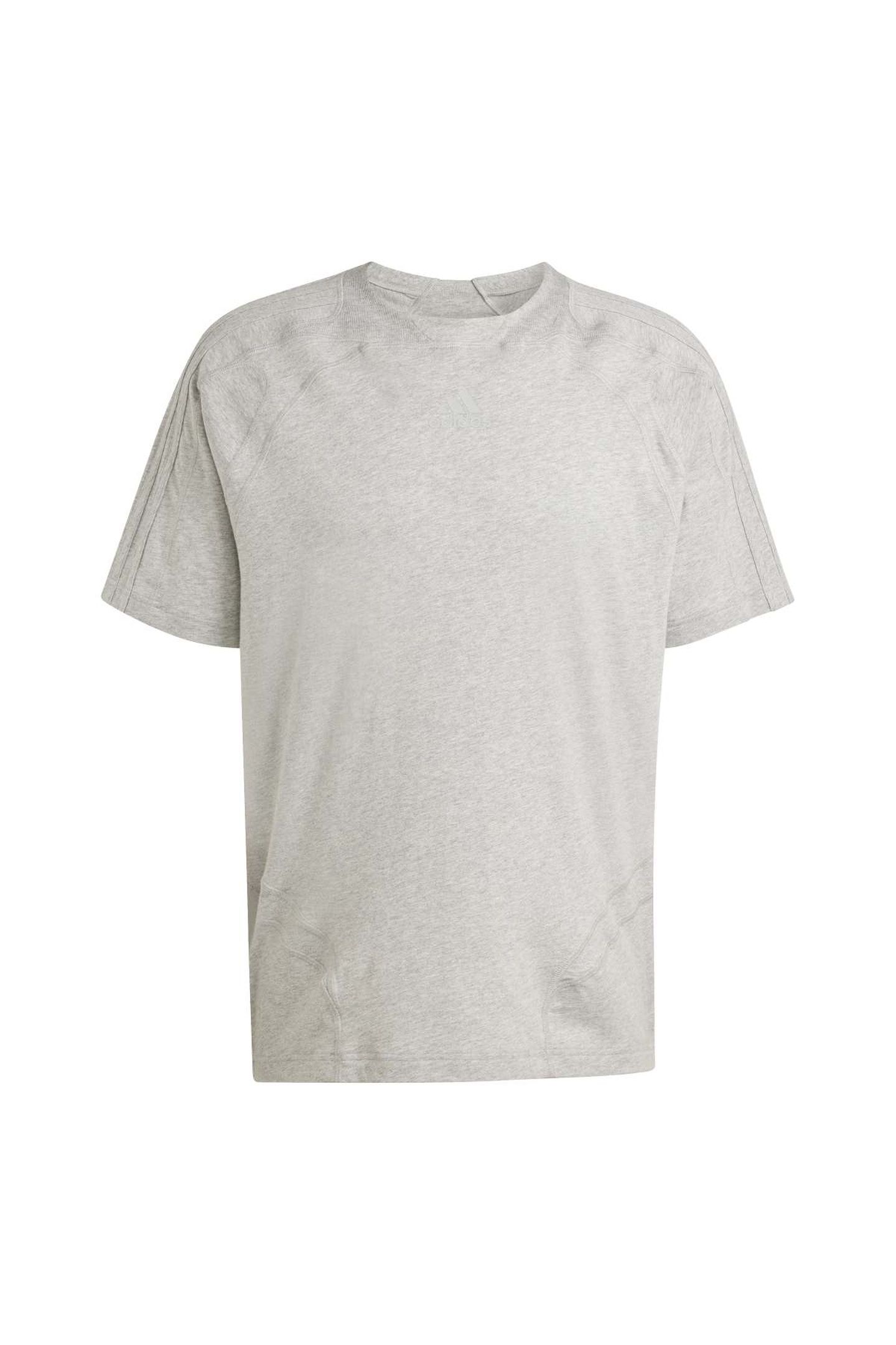 UNISEX CUTLINE CO TEE MEDIUM GREY HEATHER 3