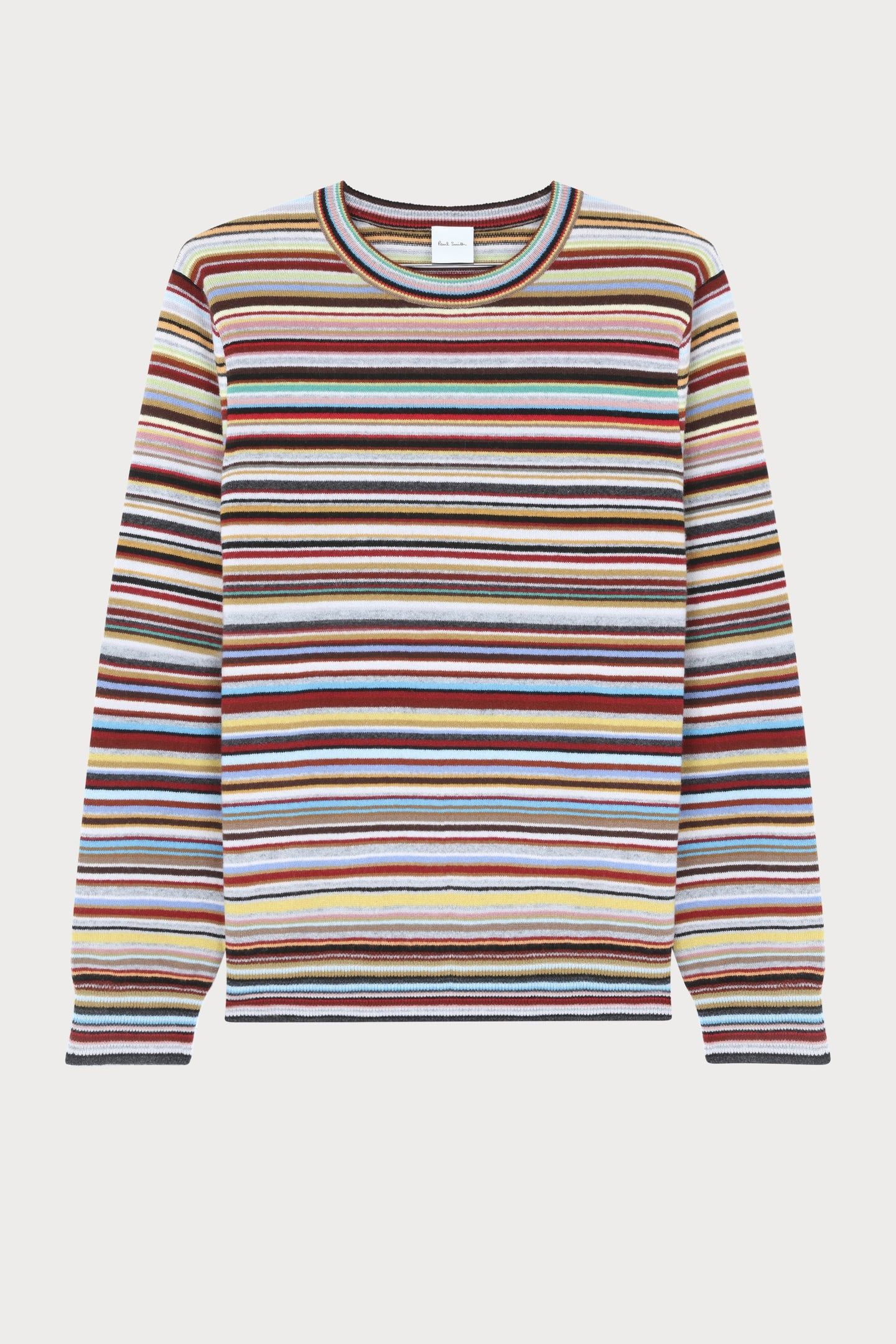 WOMENS KNITTED SWEATER CREW NECK MULTI COLOURED 6