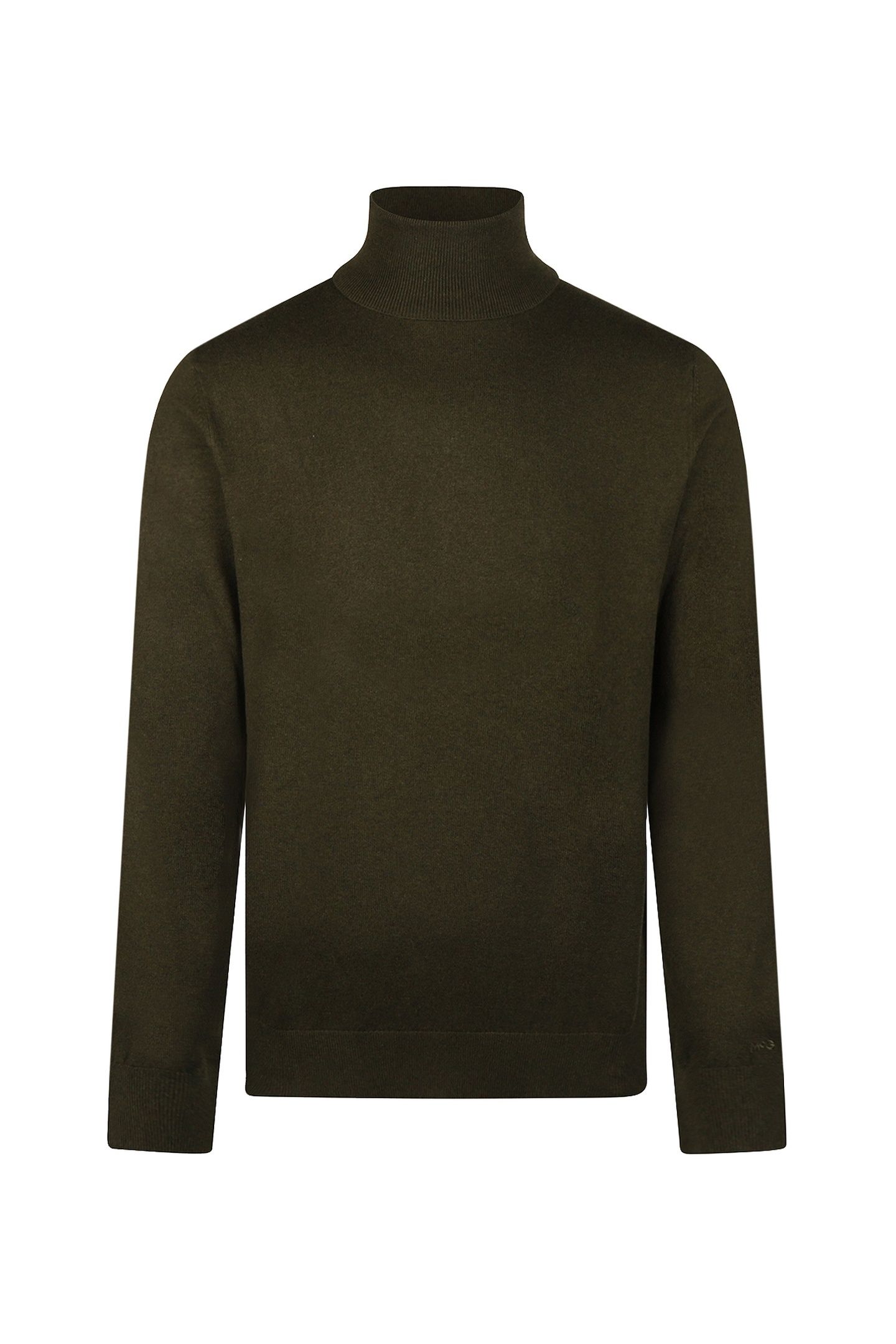 ROLL NECK SWEATER DARK OLIVE 3