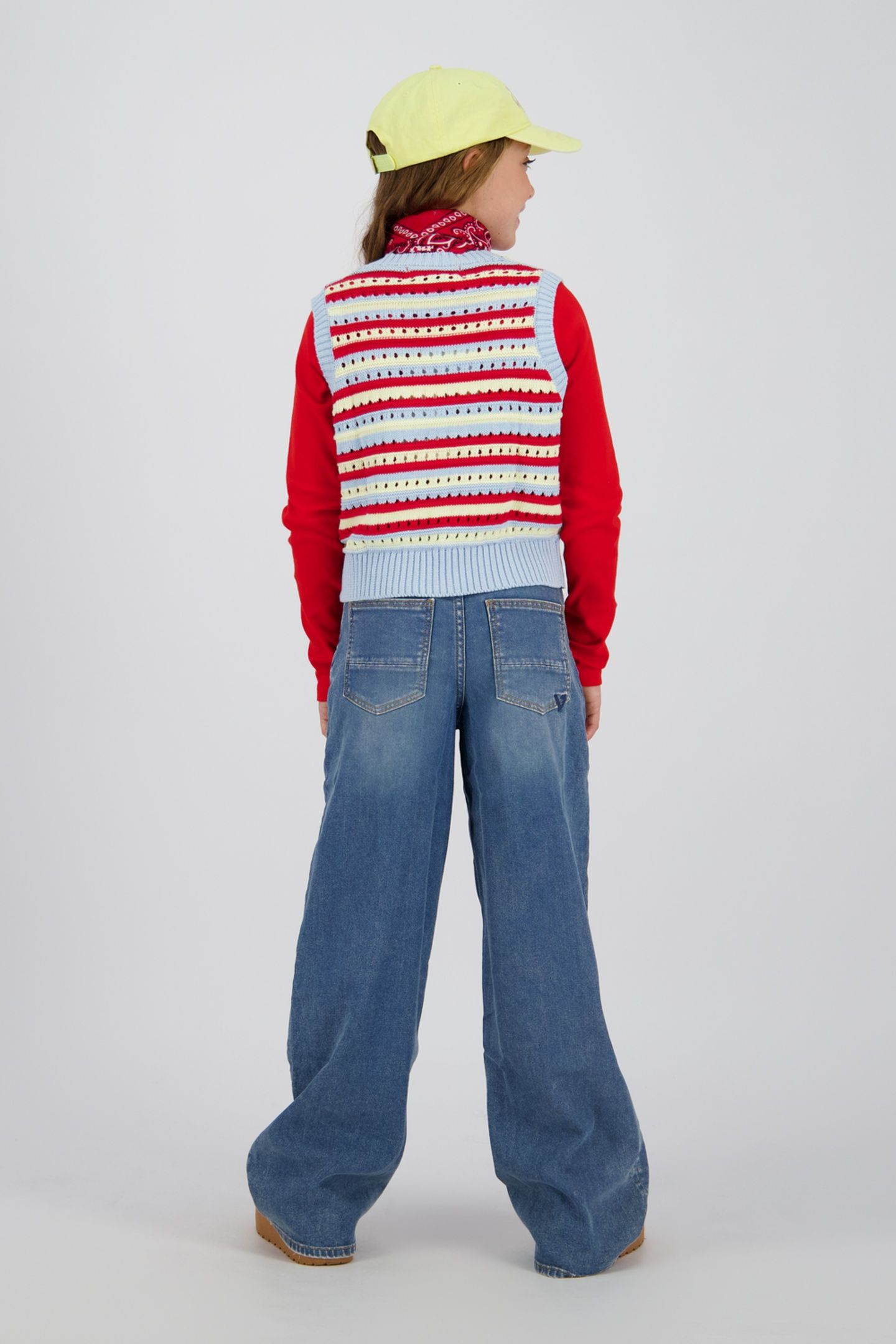 GIRLS MINNY PULLOVER ICE LIGHT BLUE 2