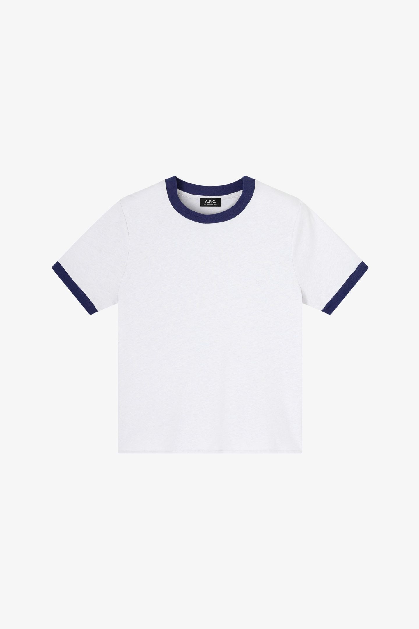 T-SHIRT SHORT SLEEVE CONTRAST CHALK 2