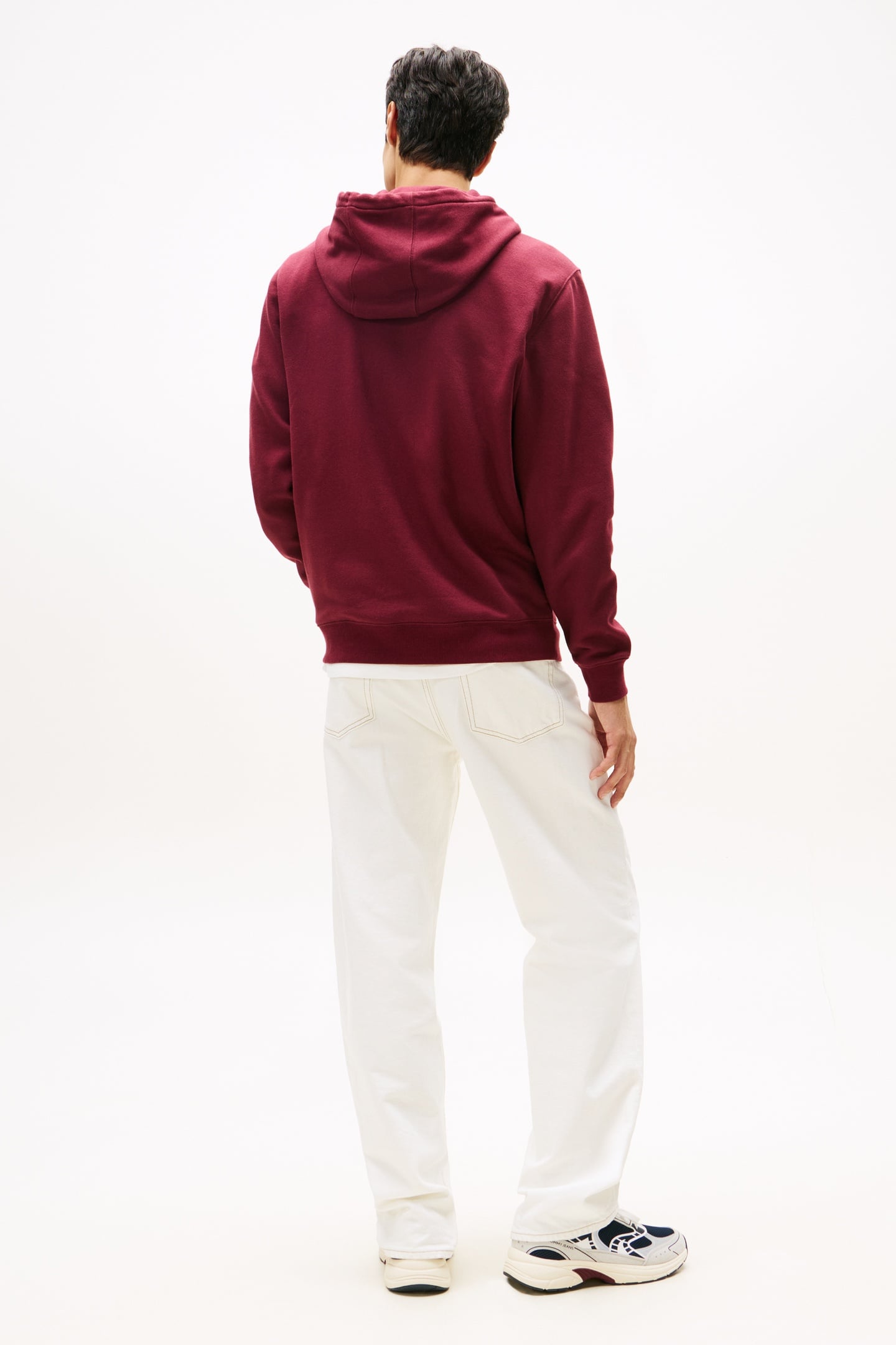 TJM REG FLAG HOODIE RED WINE 2