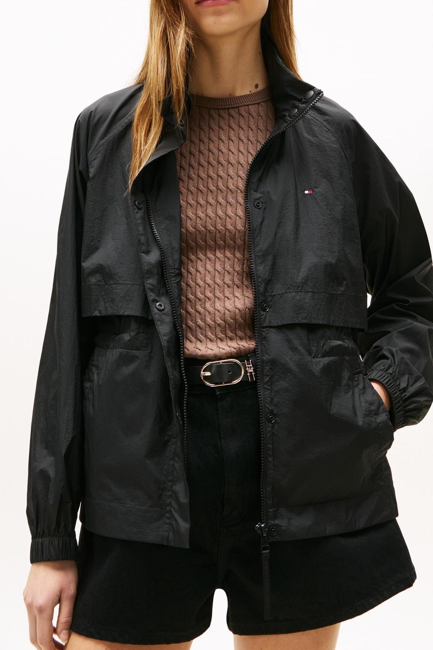 UL NYLON PACKABLE JACKET BLACK 4