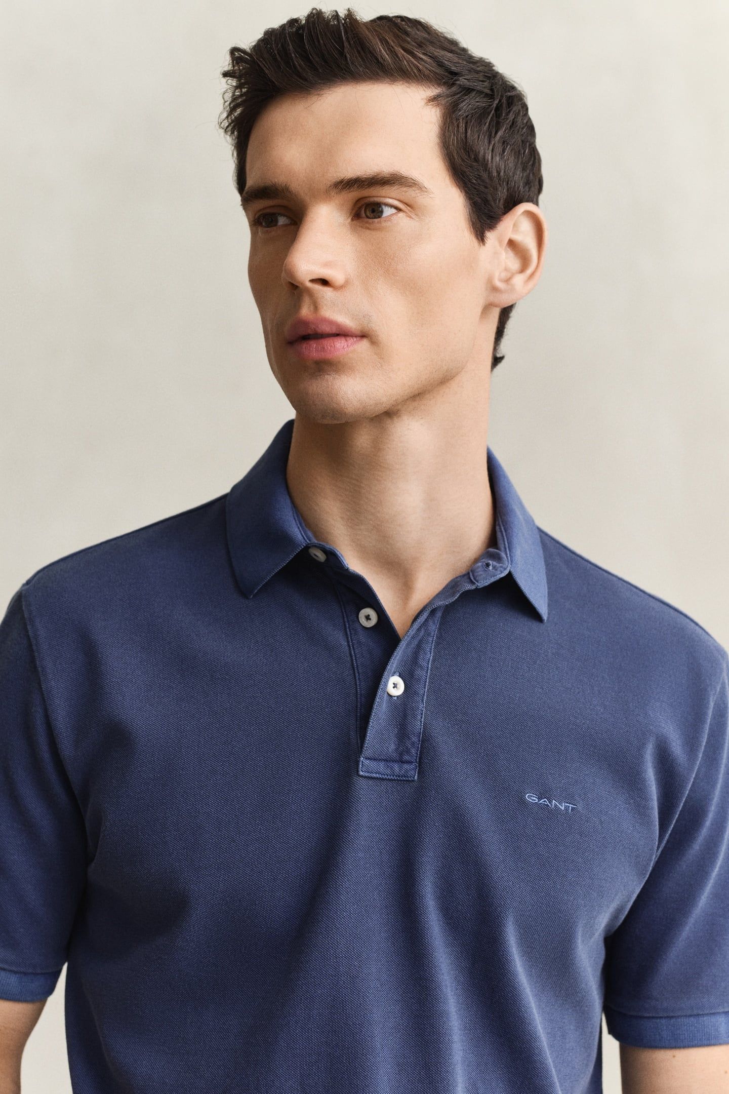 SUNFADED SS POLO PERSIAN BLUE 8