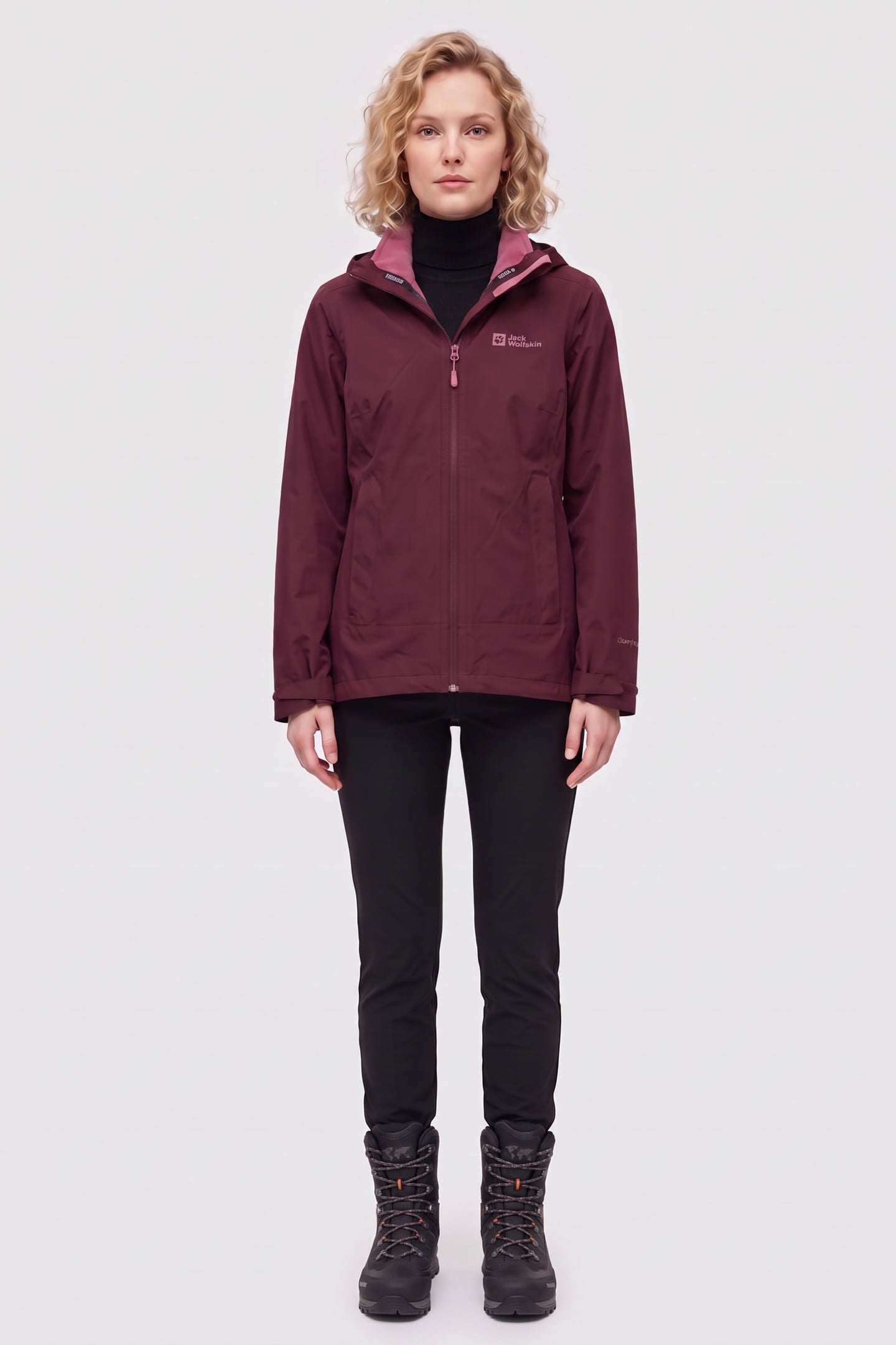MOONRISE 3IN1 JACKET AMARANTH 1